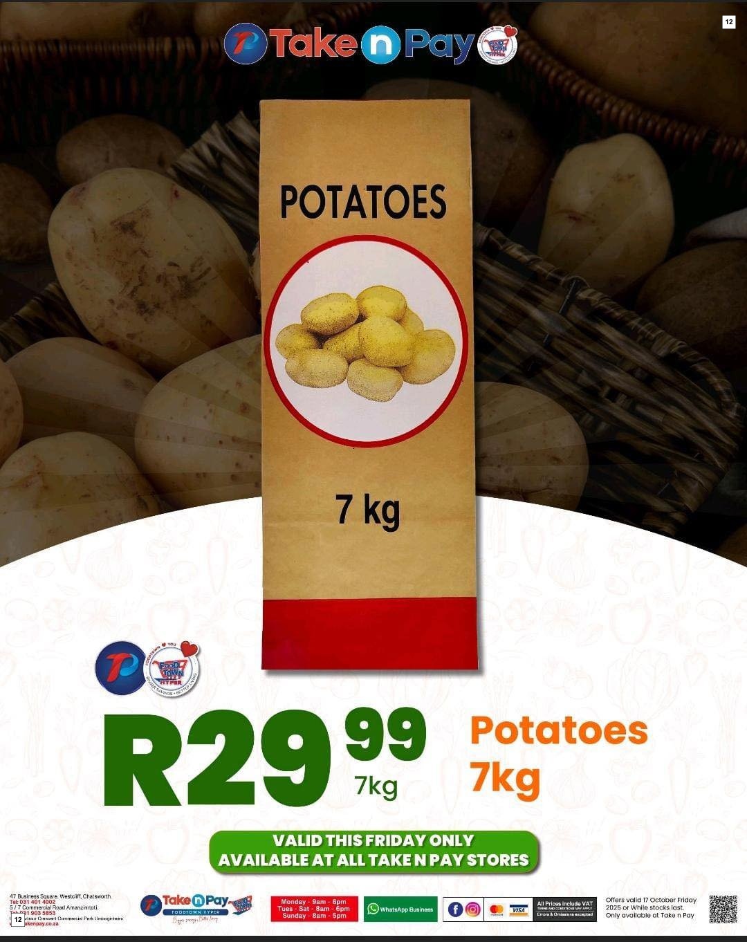 Take N Pay Specials 17 Oct - 17 Oct - Page 12