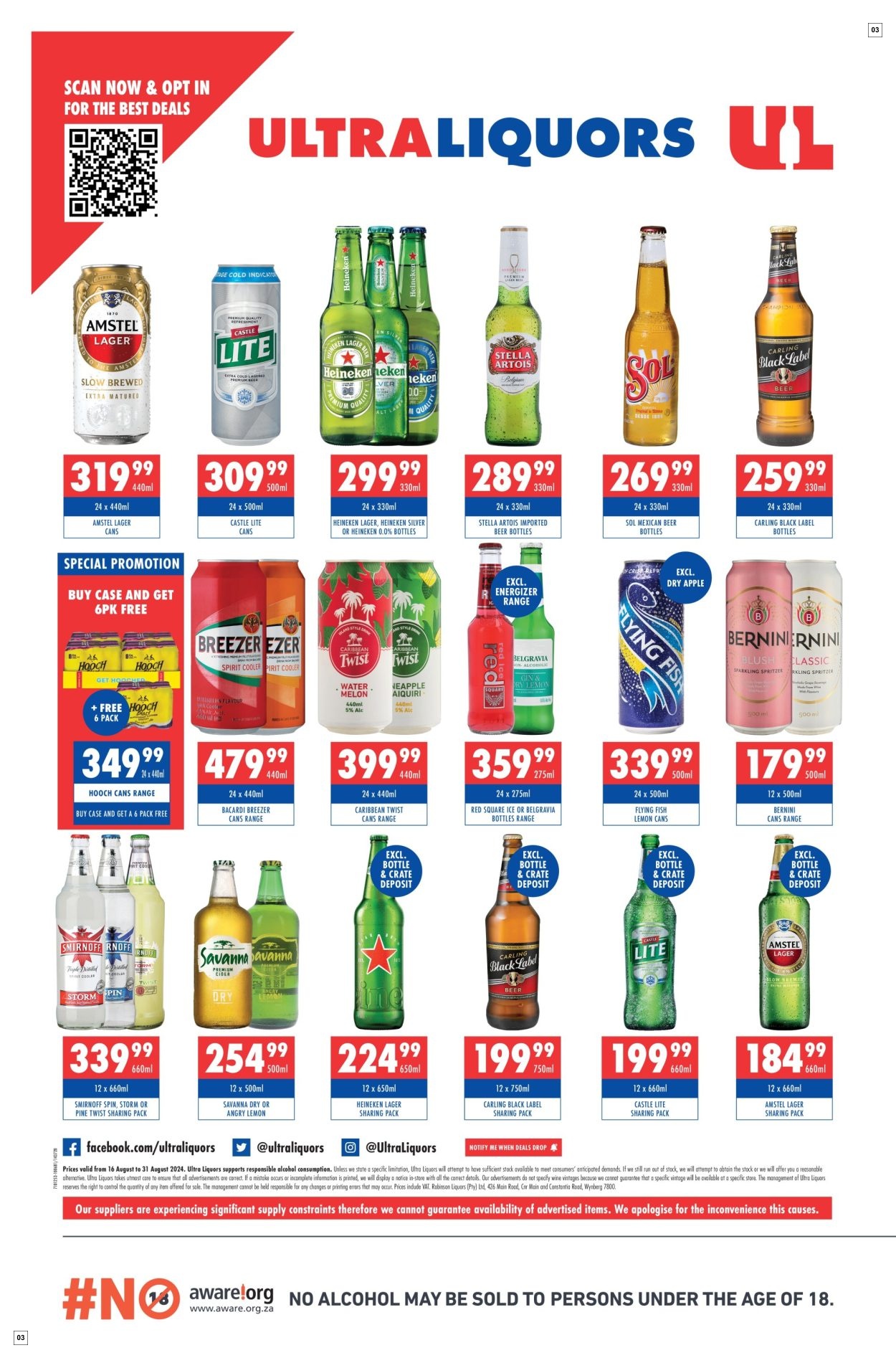 Ultra Liquors Specials 16 Aug - 31 Aug - Page 3