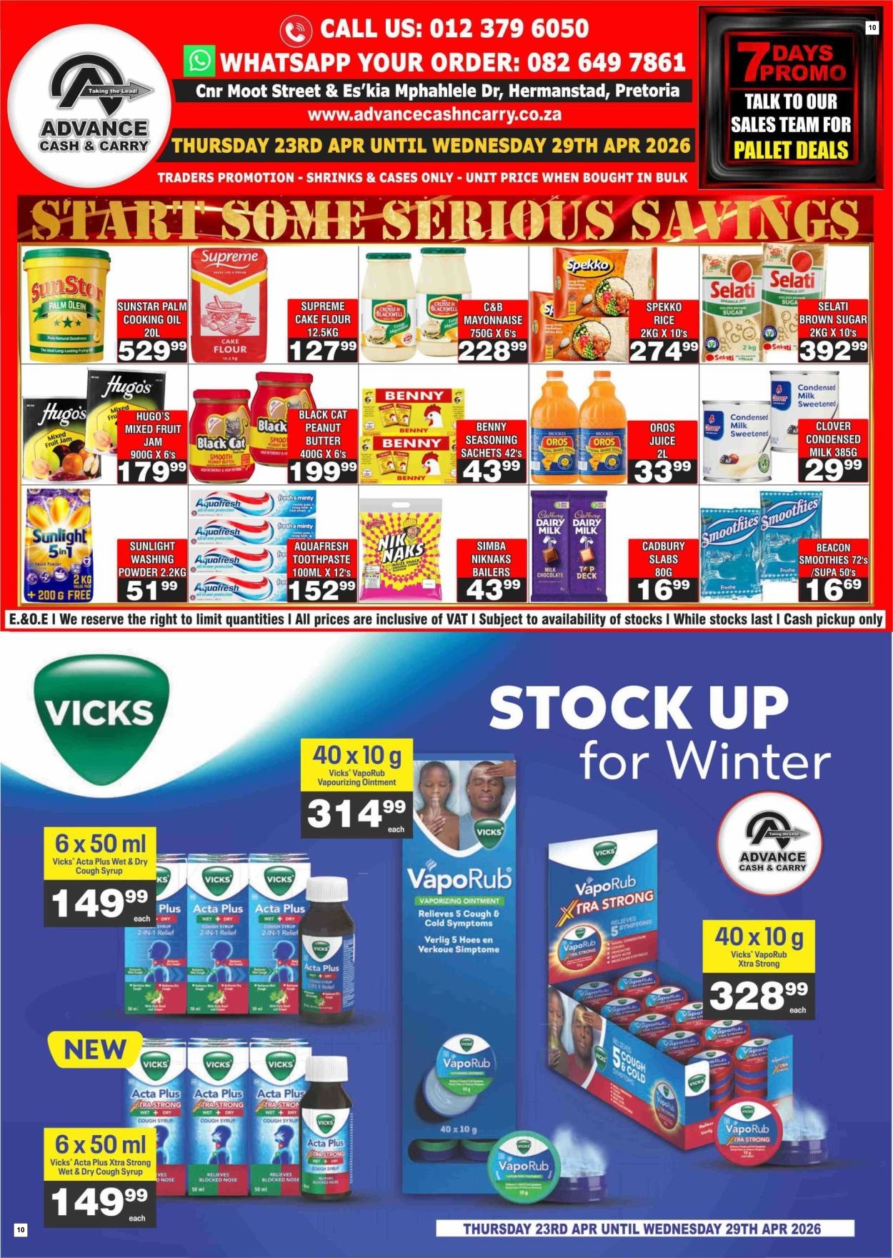 Advance Cash & Carry Catalogue - Start Some Serious Savings - Page 10