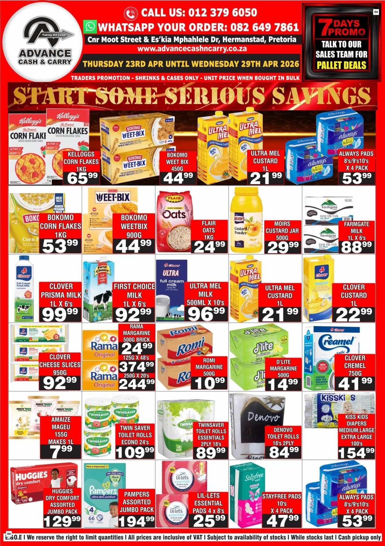 Advance Cash & Carry Catalogue - Start Some Serious Savings - Page 4