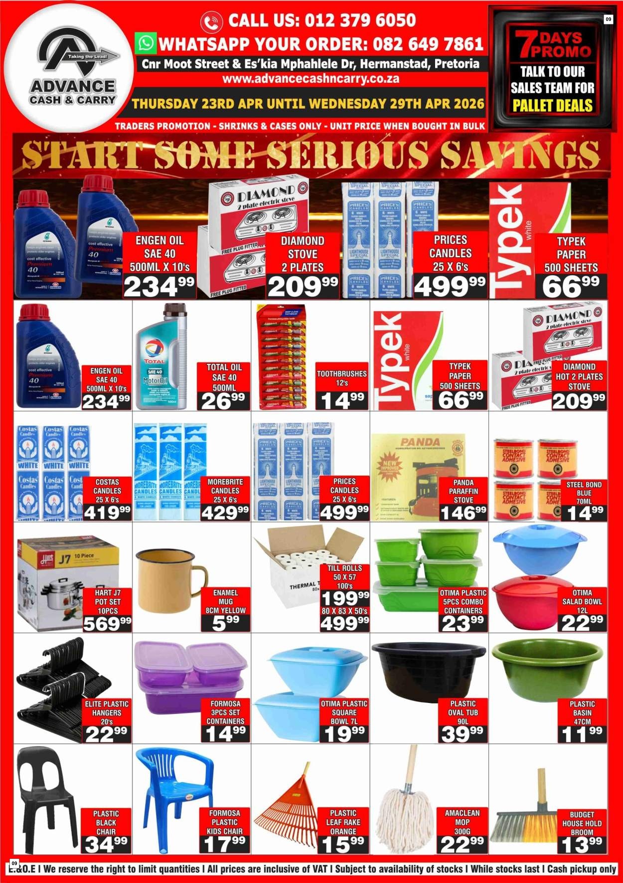 Advance Cash & Carry Catalogue - Start Some Serious Savings - Page 9