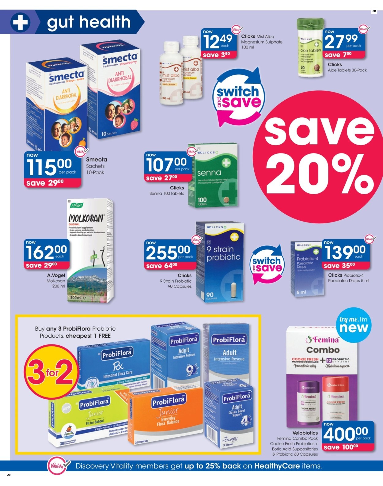 Clicks Specials 17 Oct - 13 Nov - Page 20
