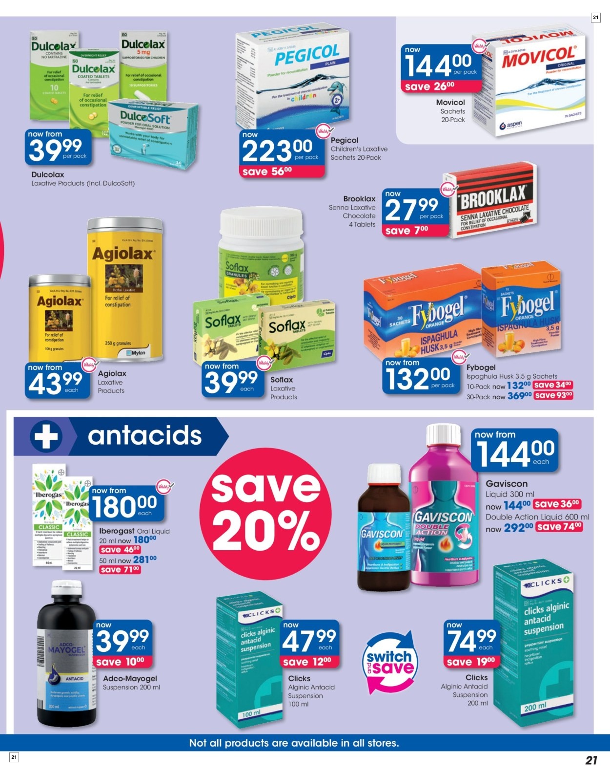 Clicks Specials 17 Oct - 13 Nov - Page 21