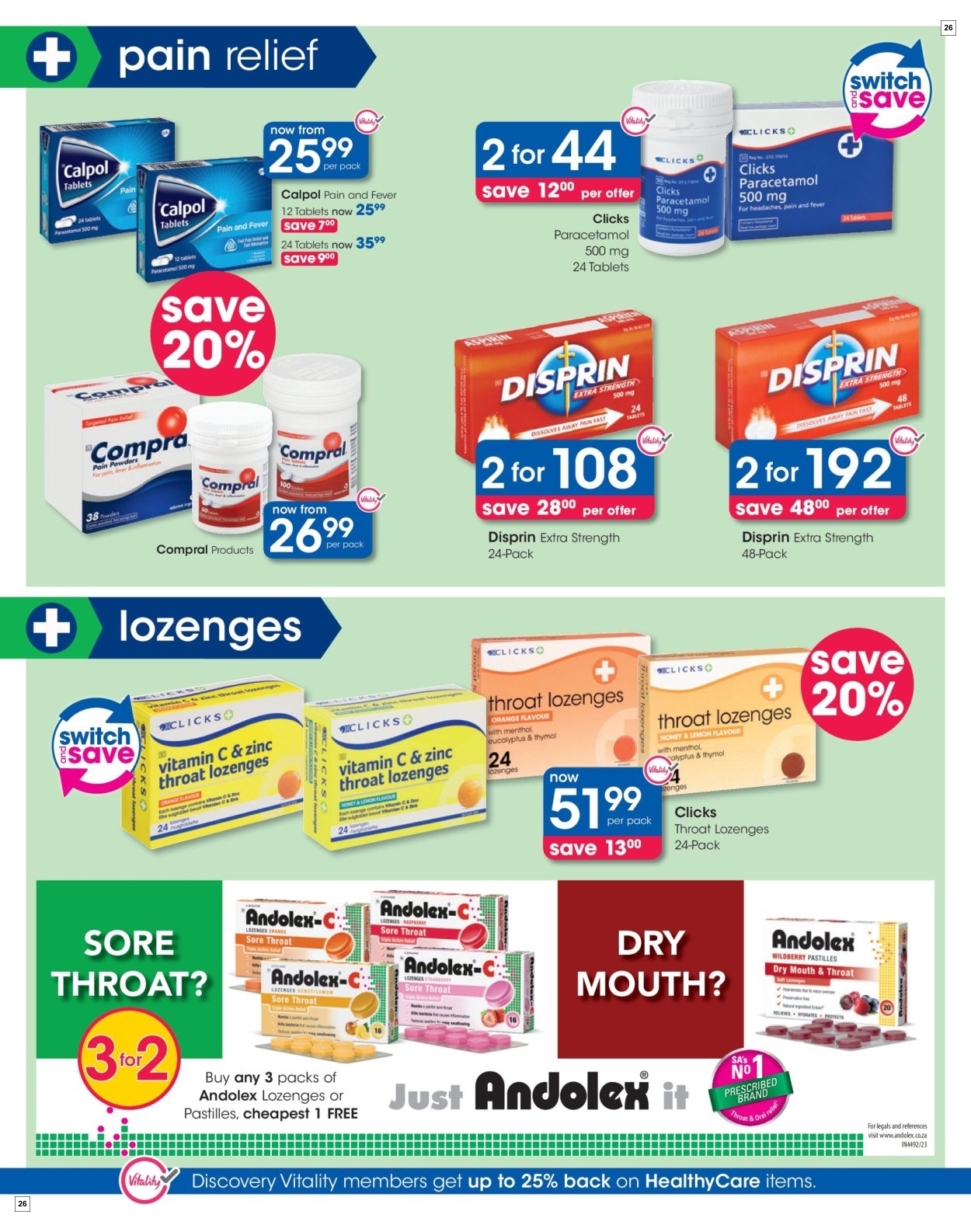 Clicks Specials 17 Oct - 13 Nov - Page 26