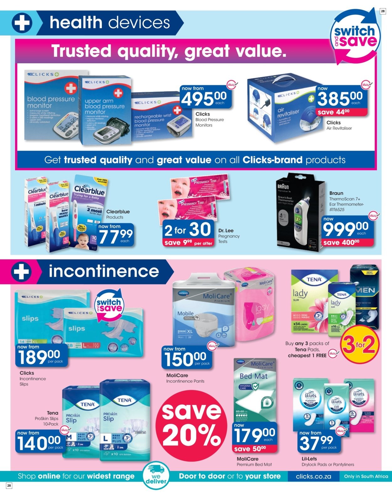 Clicks Specials 17 Oct - 13 Nov - Page 28