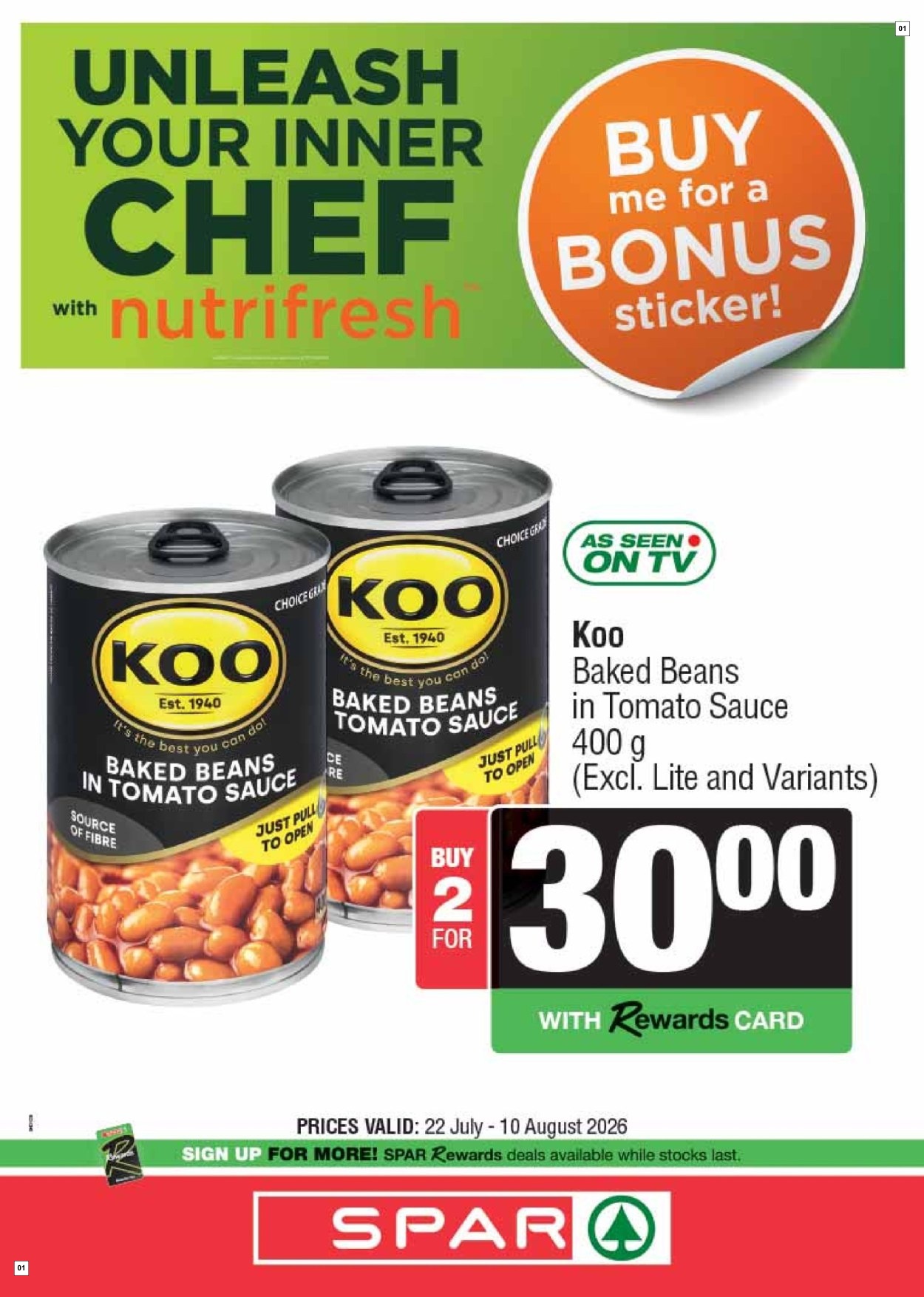 Spar Latest Catalogue