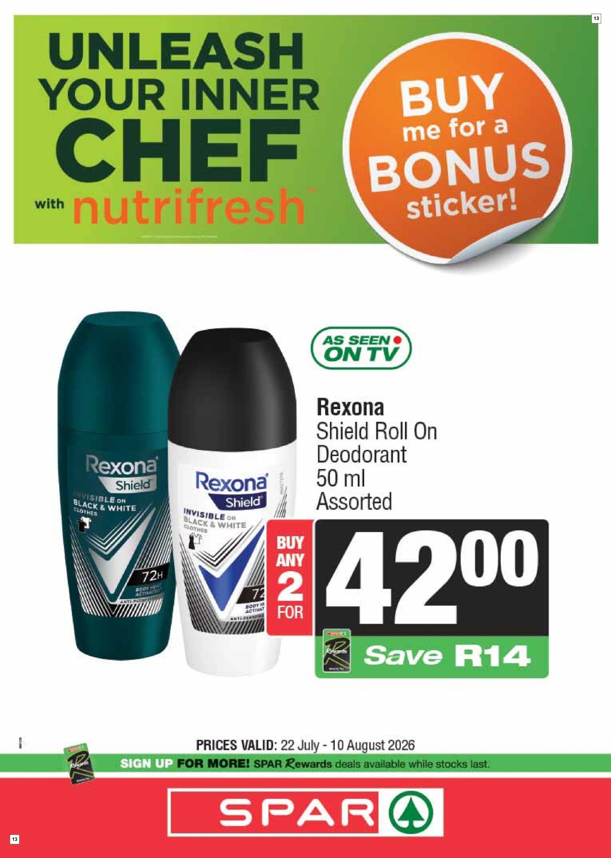 Spar Store Specials - Page 13