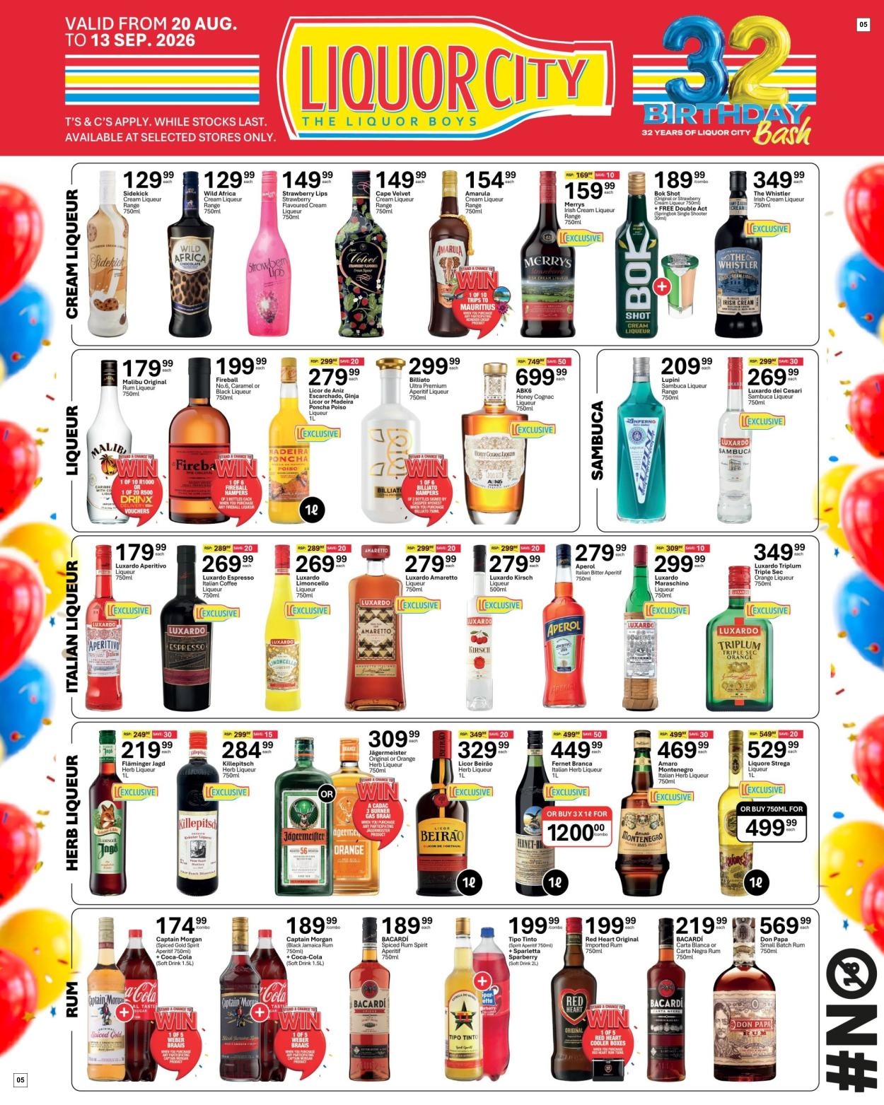 Liquor City Specials 20 Aug - 13 Sept - Page 5