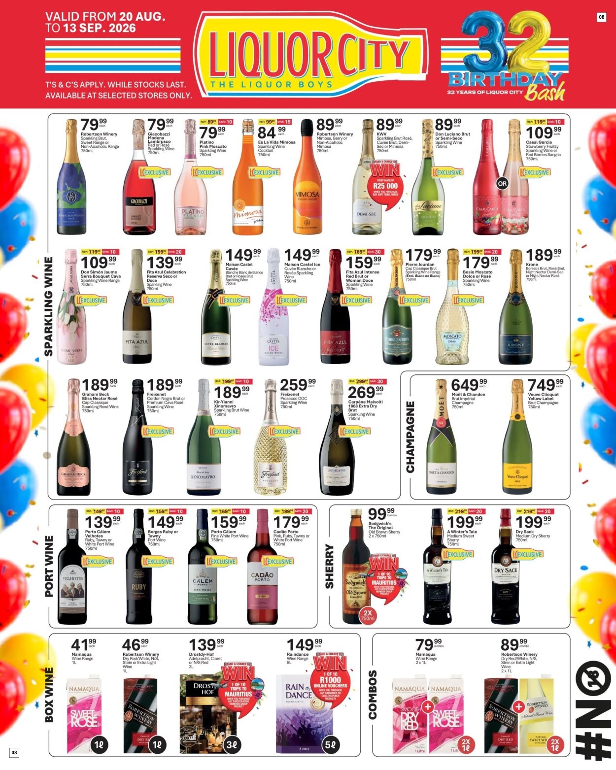 Liquor City Specials 20 Aug - 13 Sept - Page 8