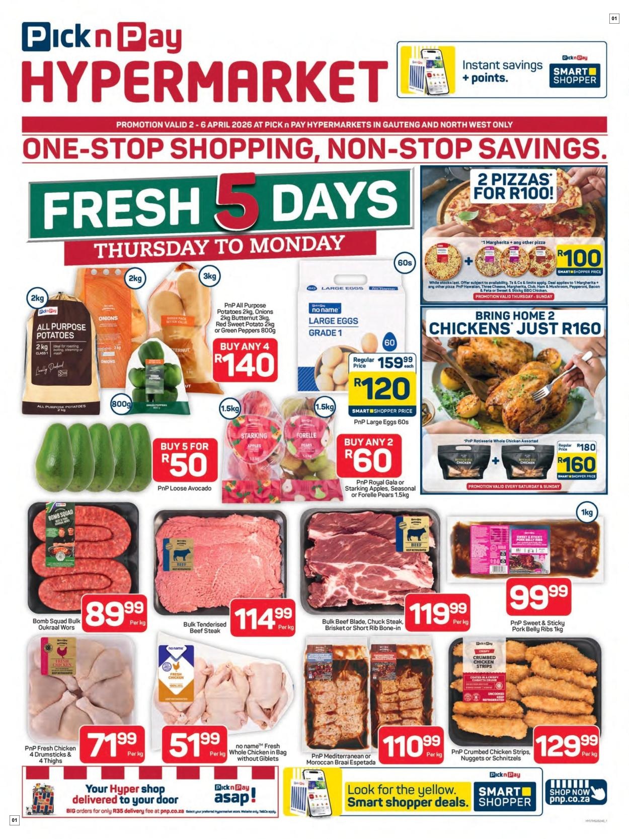 Pick N Pay Hypermarket Hypermarket Easter Specials