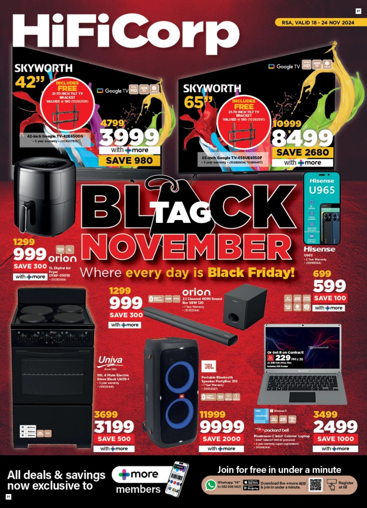HiFi Corp Specials 18 Nov - 24 Nov