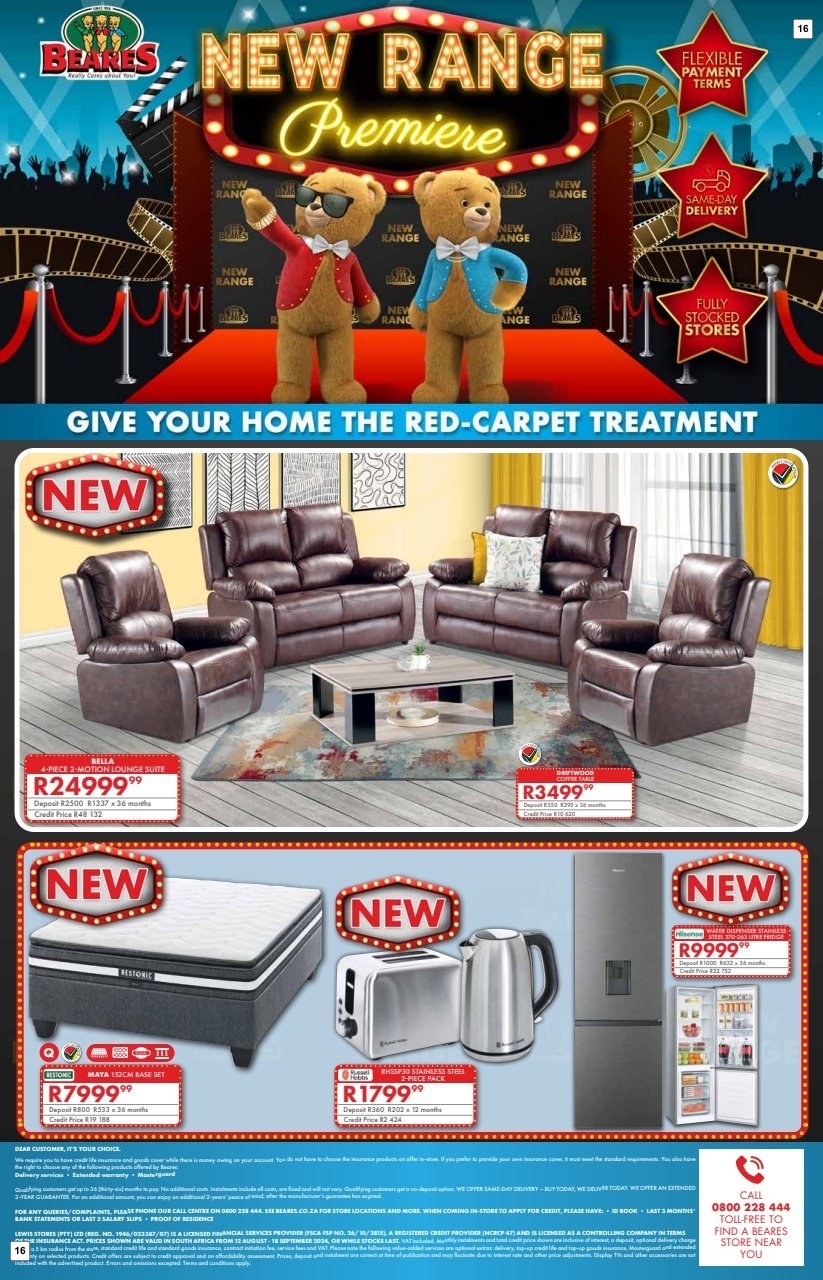 Beares Specials 12 Aug - 18 Sept - Page 16