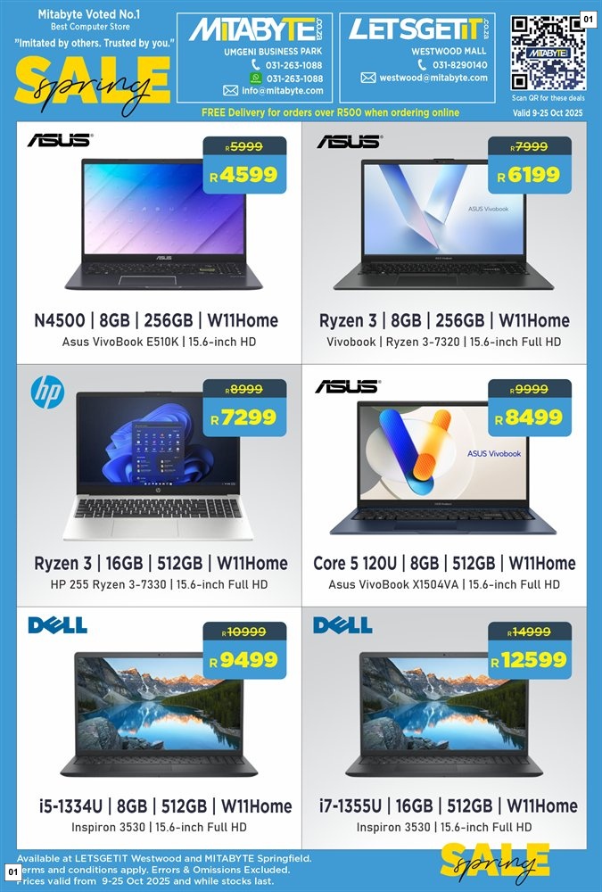 Mitabyte Specials 09 Oct - 25 Oct