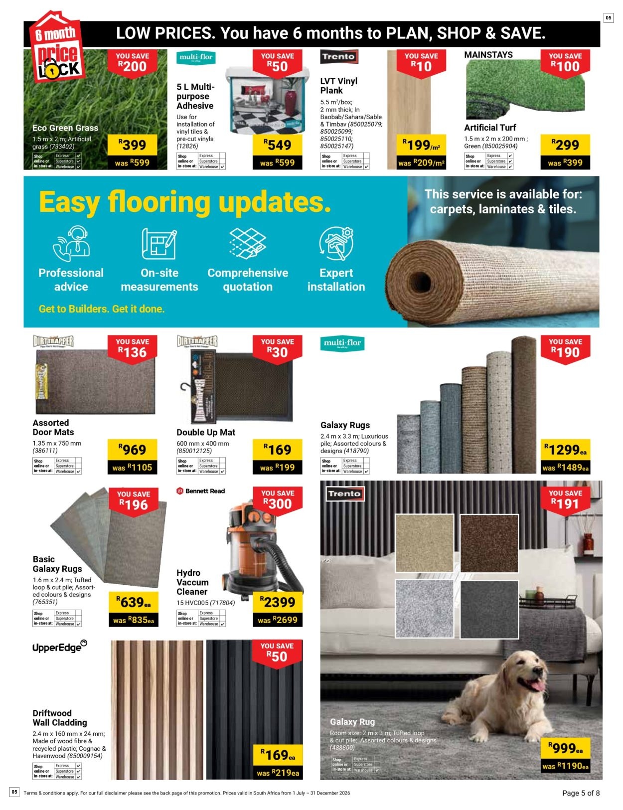 Builders Price Lock Catalogue - Page 5