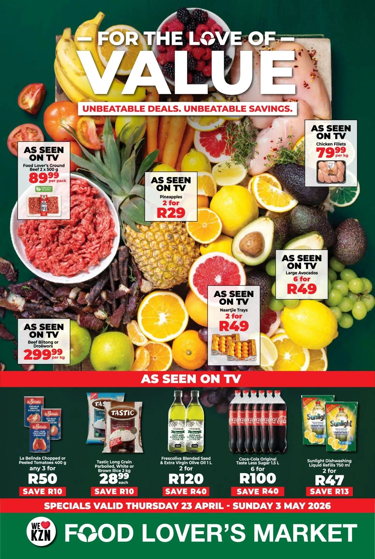 Food Lovers Market Kwazulu Natal For The Love Of Value