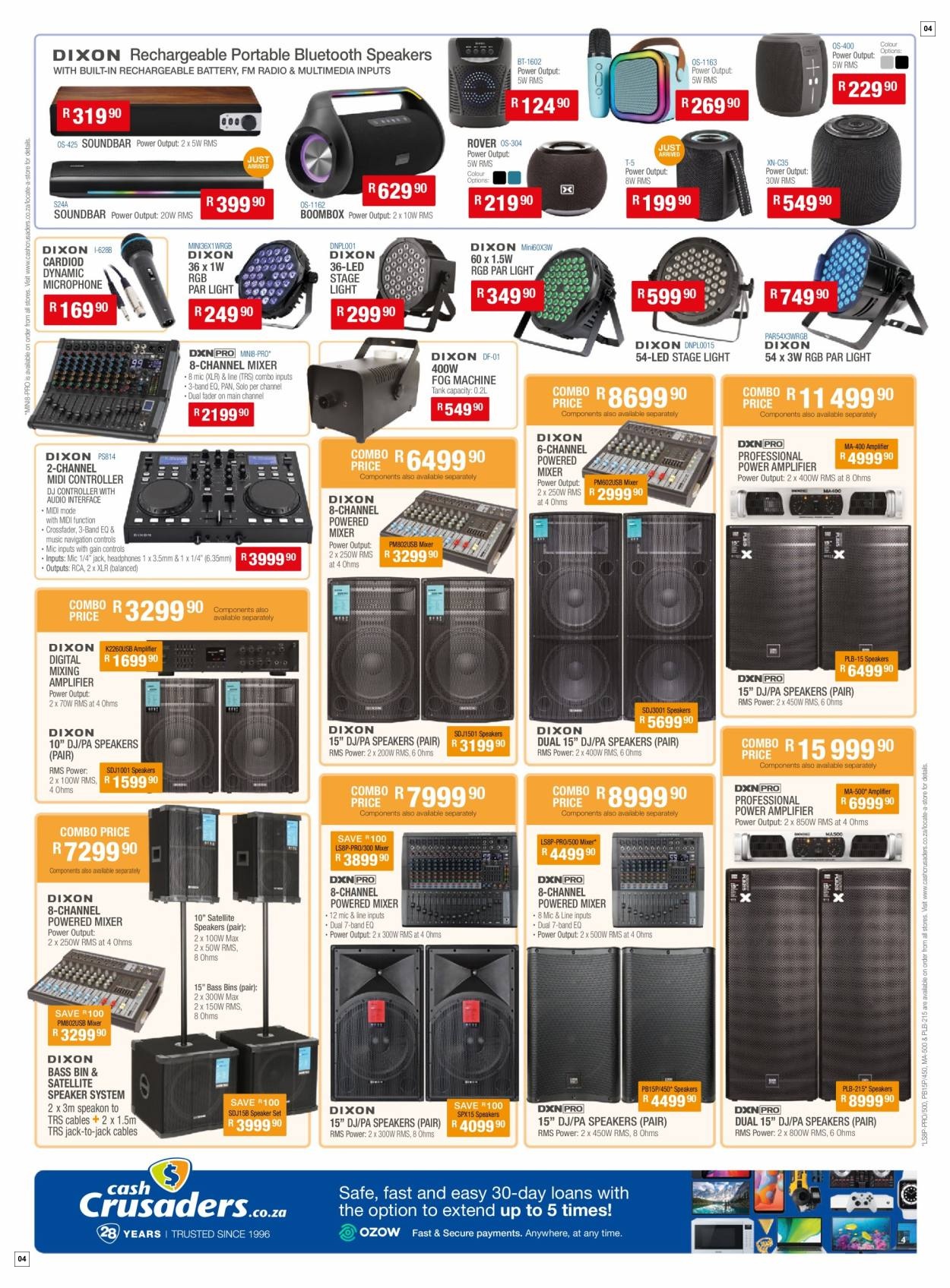 Cash Crusaders Specials 23 Oct - 28 Nov - Page 4
