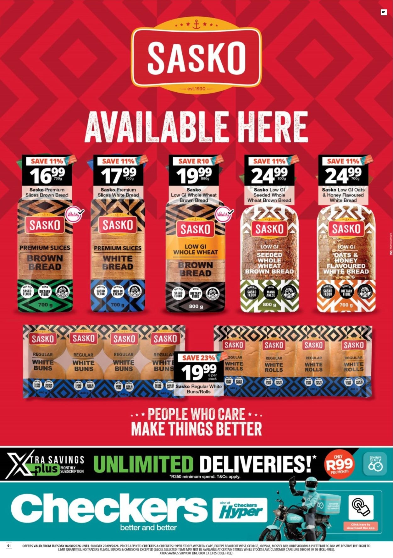 Checkers specials