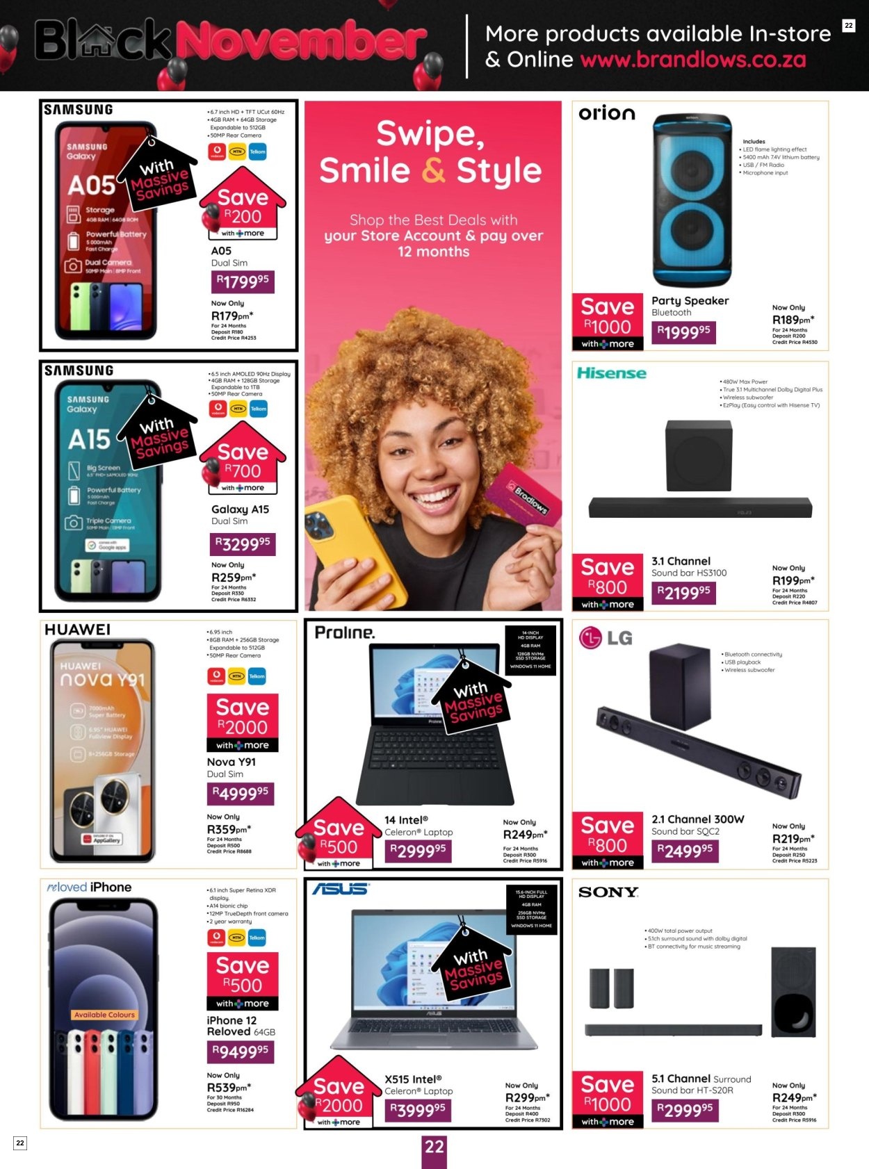 Bradlows Specials 11 Nov - 02 Dec - Page 22