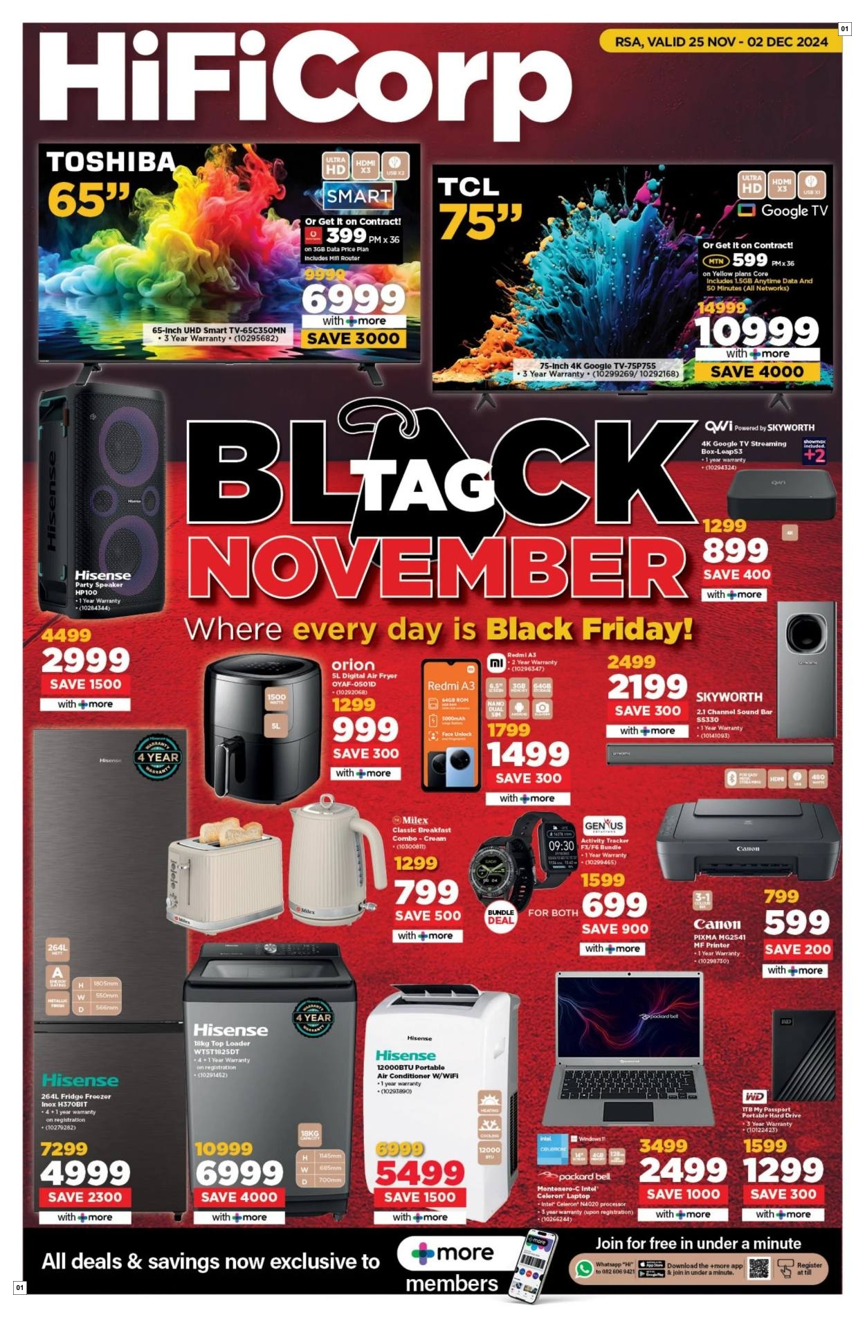 HiFi Corp Specials 25 Nov - 02 Dec