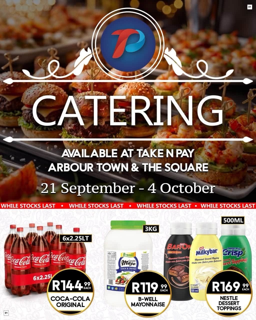 Take N Pay Specials 21 Sept - 04 Oct