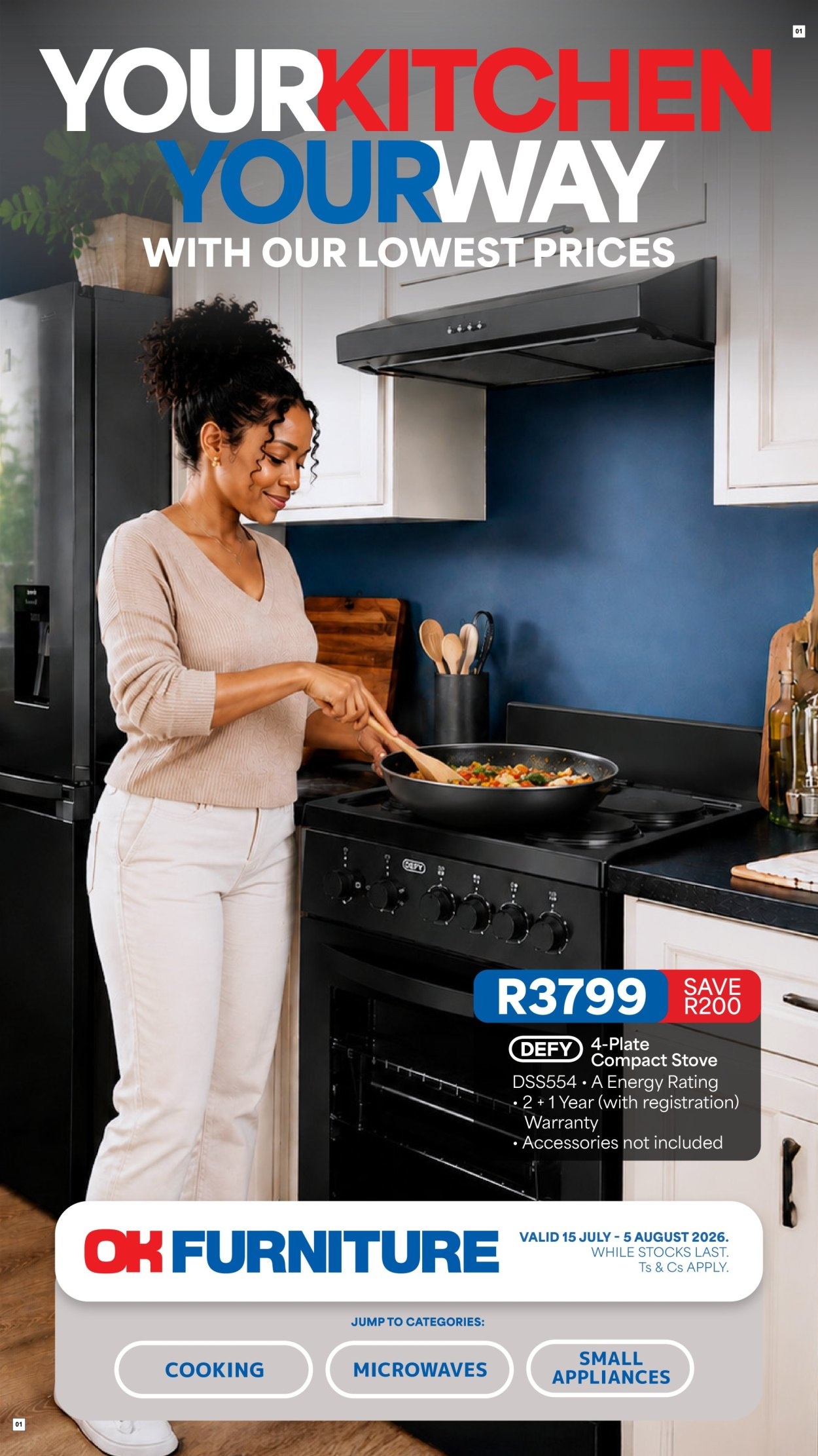 OK Furniture Specials 15 Jul - 05 Aug