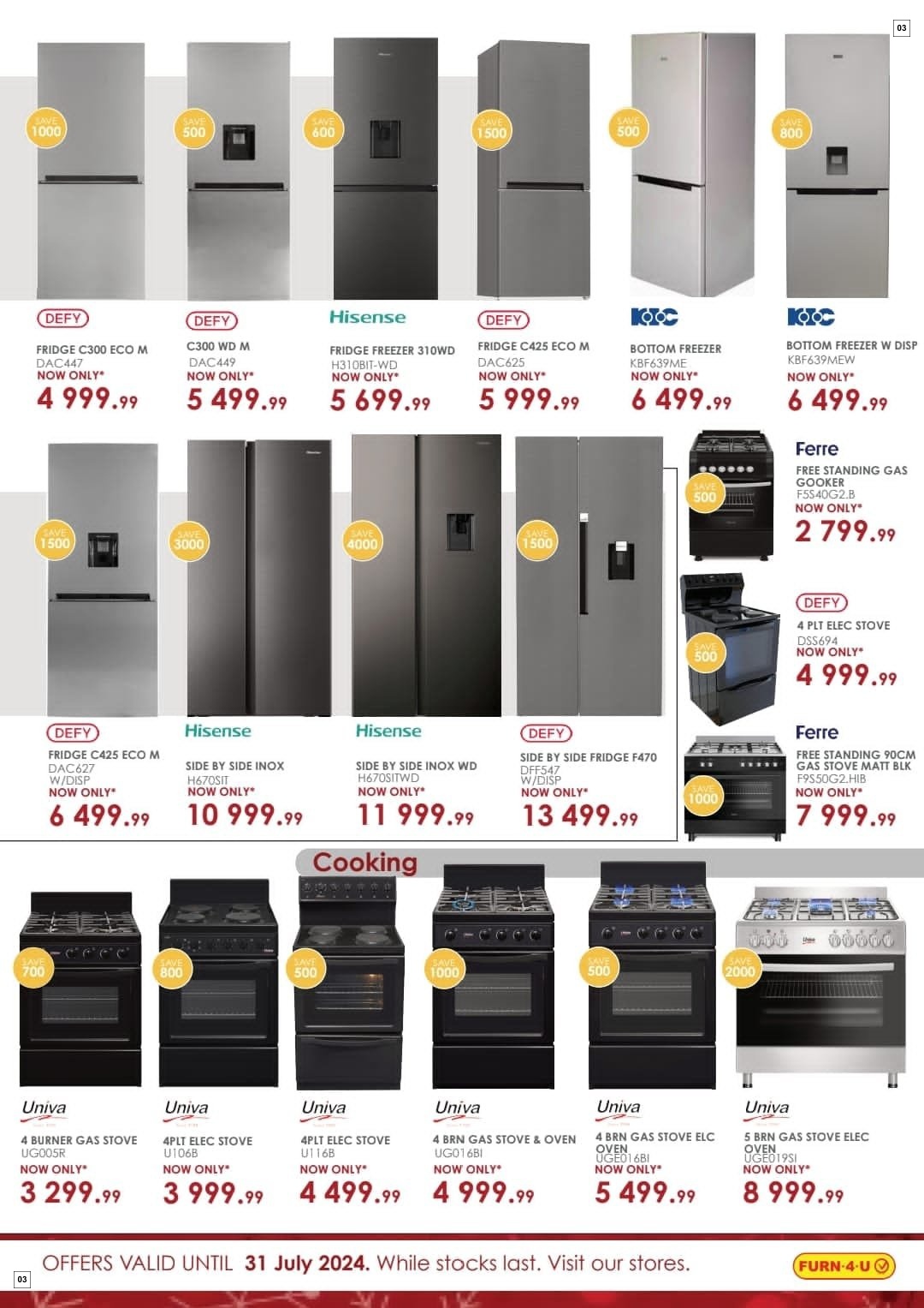 Furn 4 U Specials 01 Jul - 31 Jul - Page 3