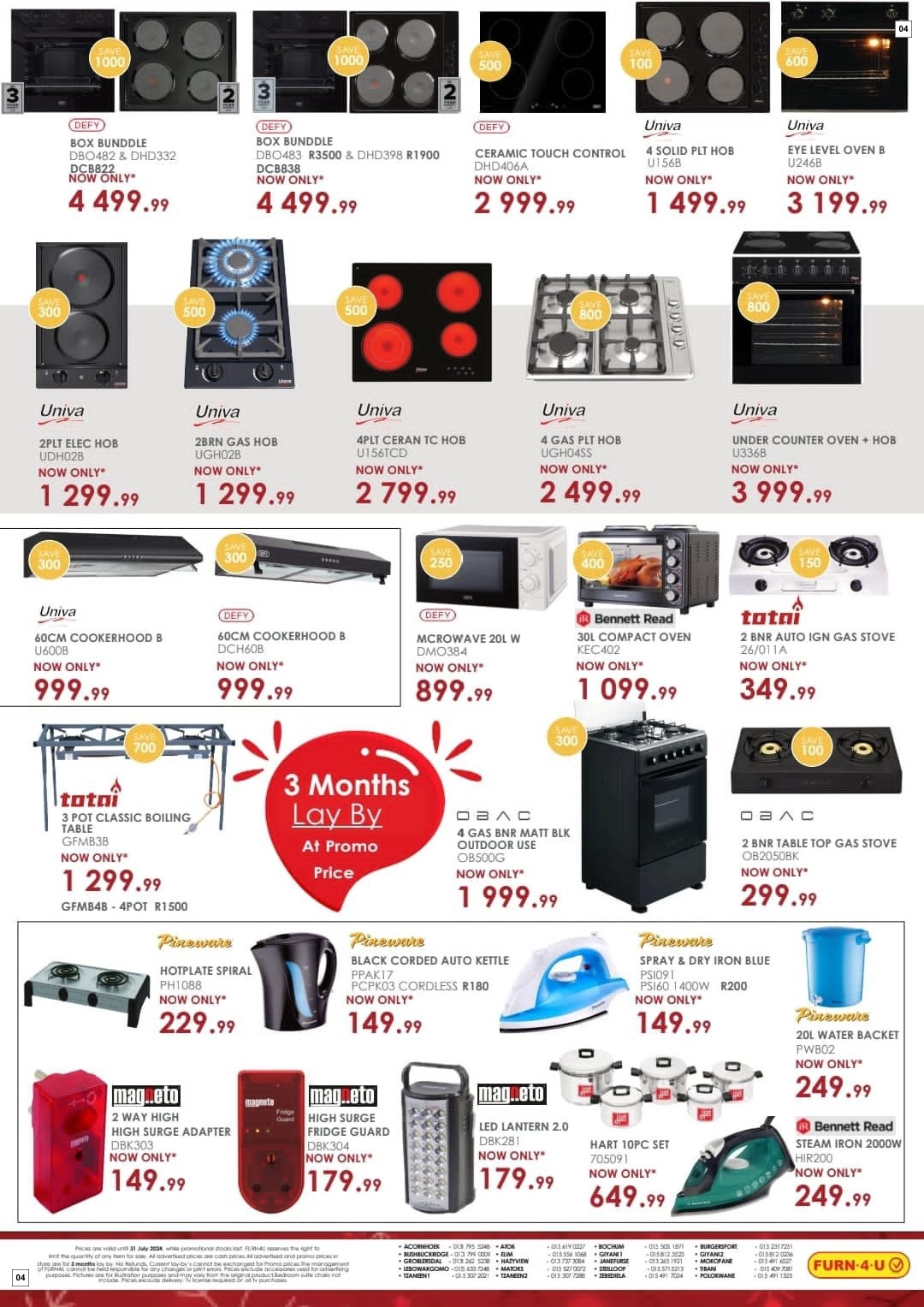 Furn 4 U Specials 01 Jul - 31 Jul - Page 4
