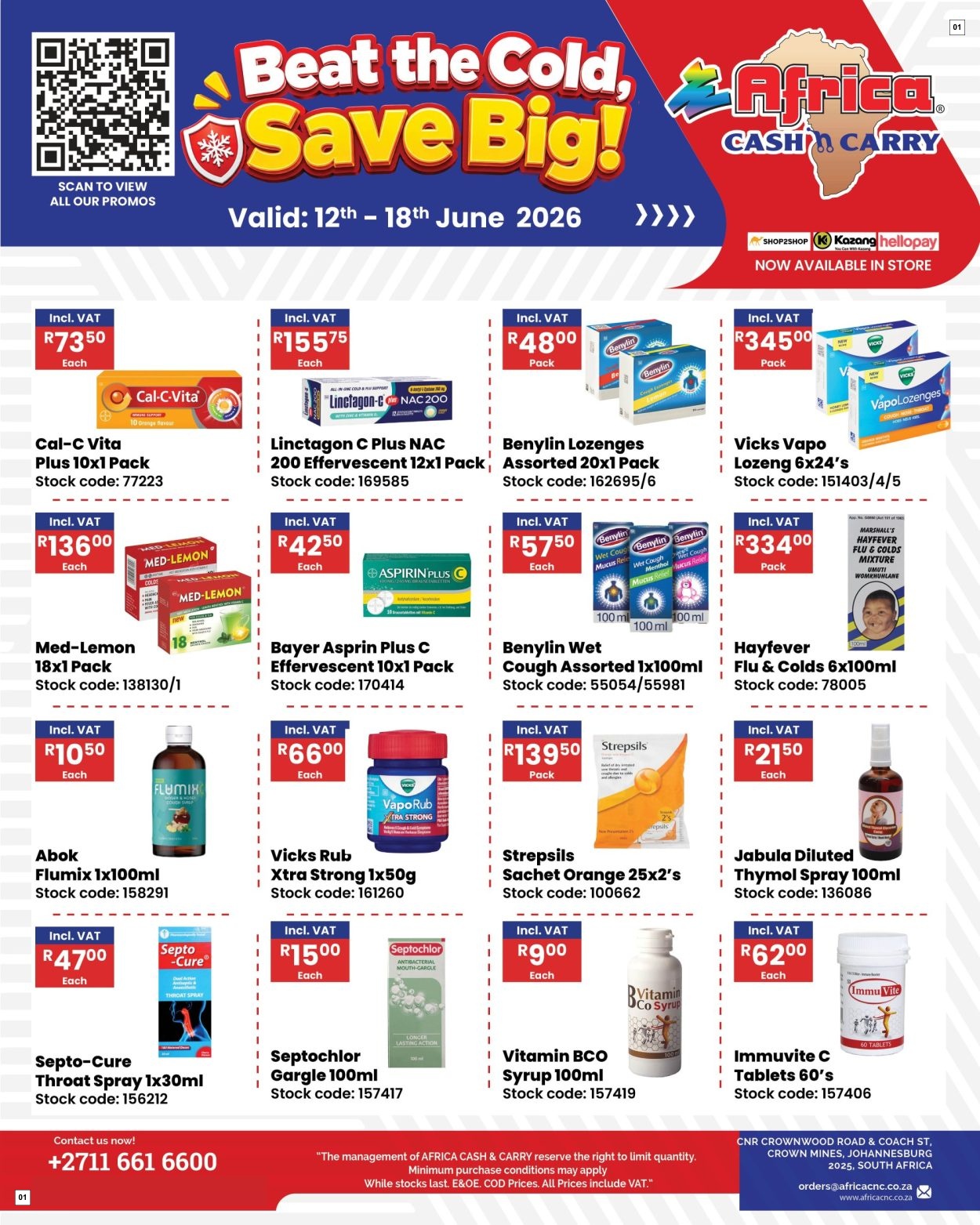 Africa Cash And Carry Latest Catalogue