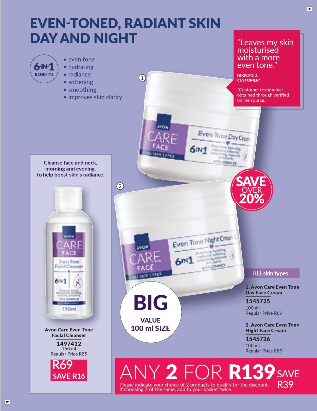 Avon C6 Core Brochure - Page 111