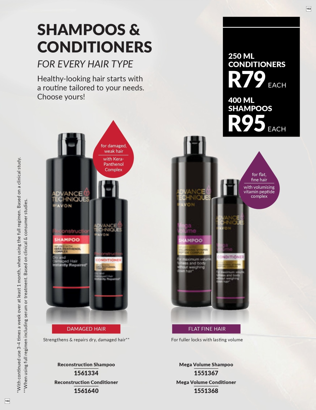 Avon C6 Core Brochure - Page 153