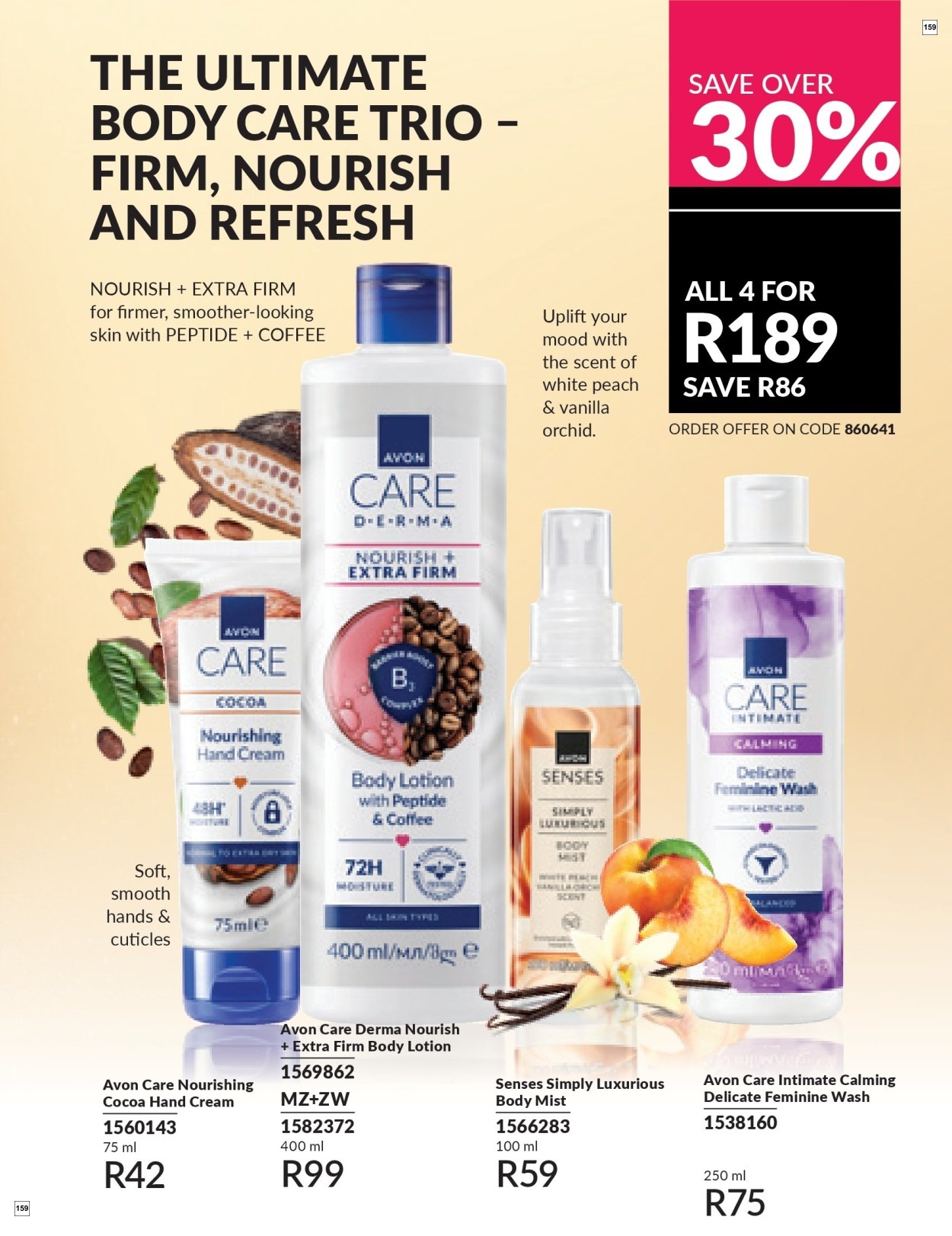 Avon C6 Core Brochure - Page 159