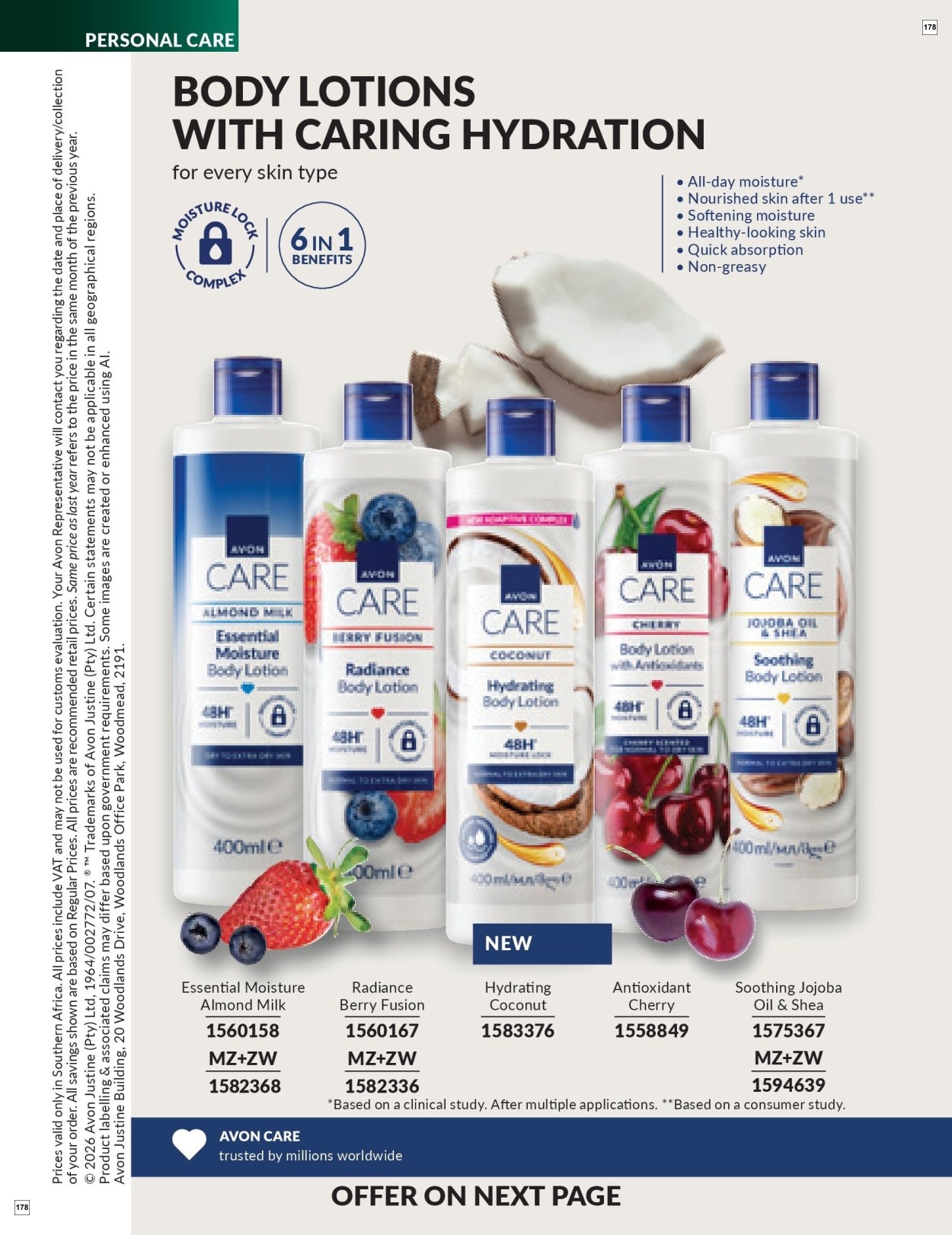 Avon C6 Core Brochure - Page 178