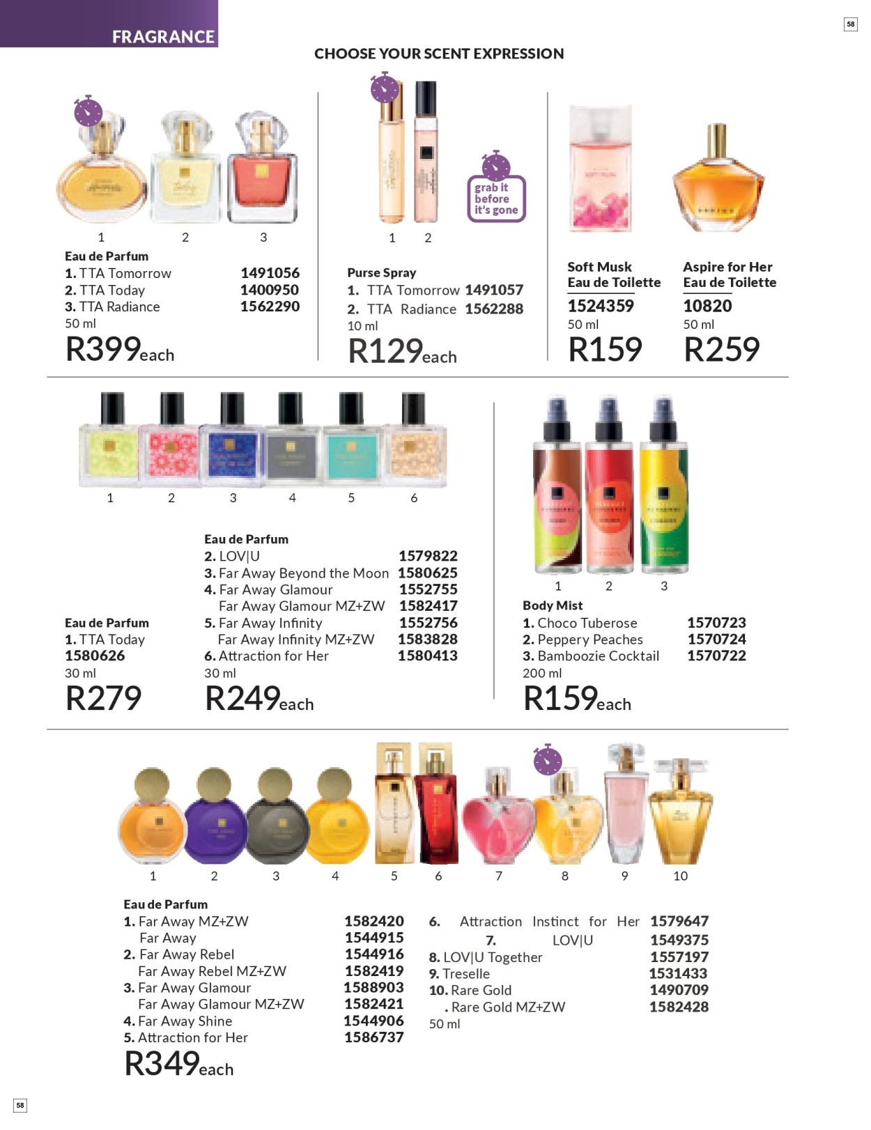 Avon C6 Core Brochure - Page 58