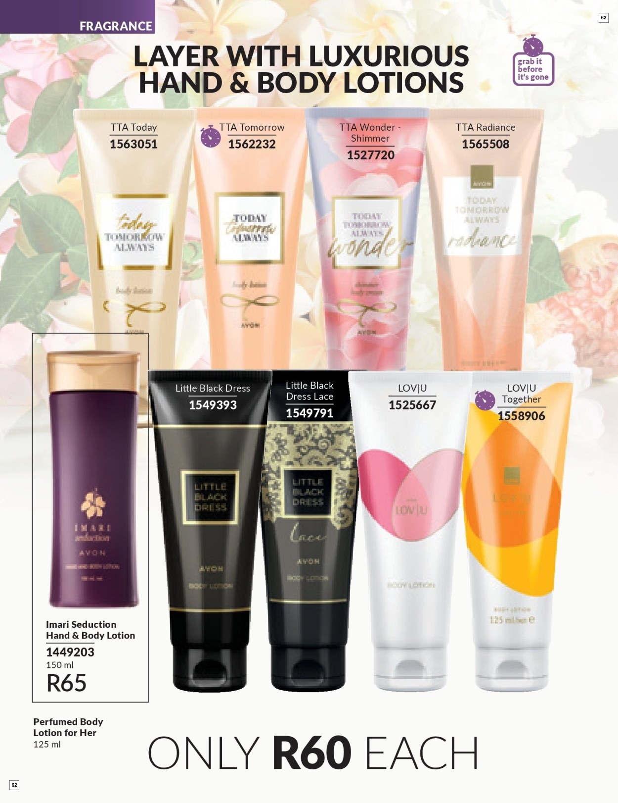 Avon C6 Core Brochure - Page 62