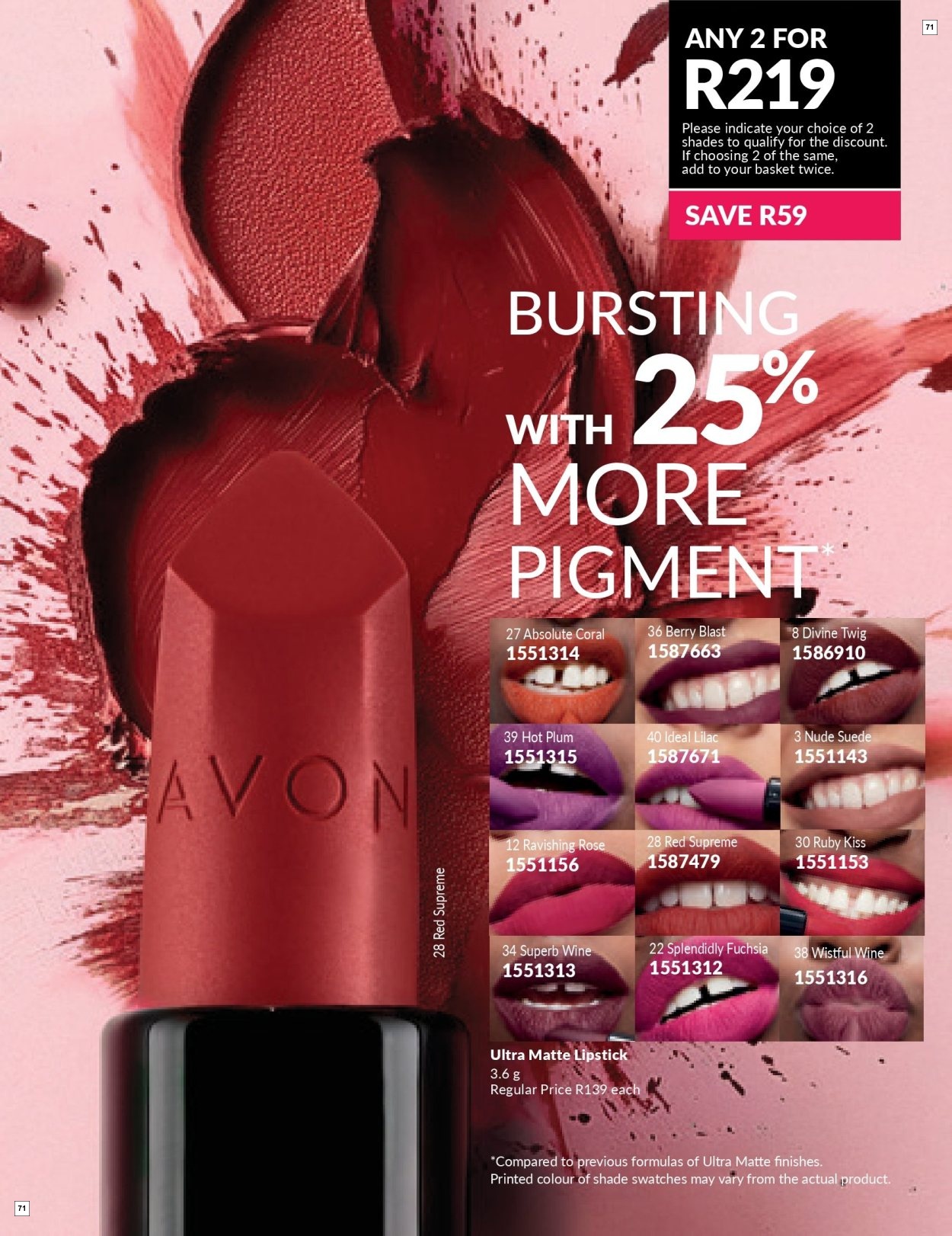 Avon C6 Core Brochure - Page 71
