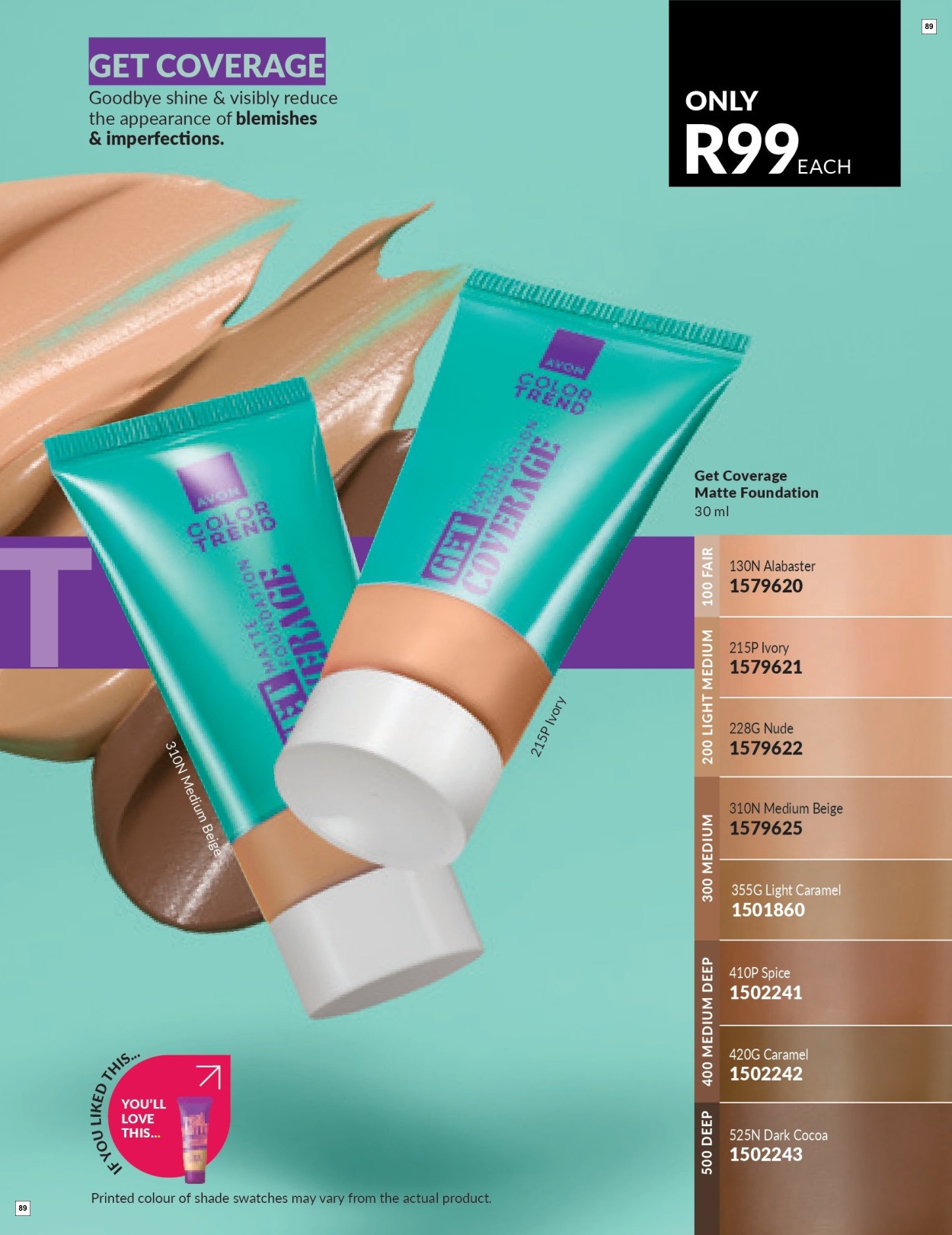Avon C6 Core Brochure - Page 89