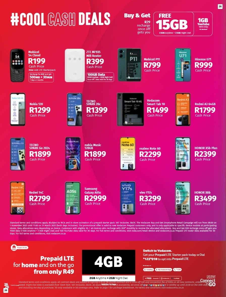 Vodacom Specials 06 Dec - 06 Jan - Page 26