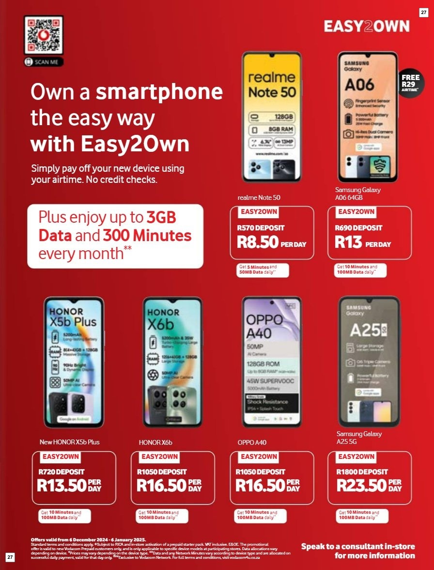 Vodacom Specials 06 Dec - 06 Jan - Page 27