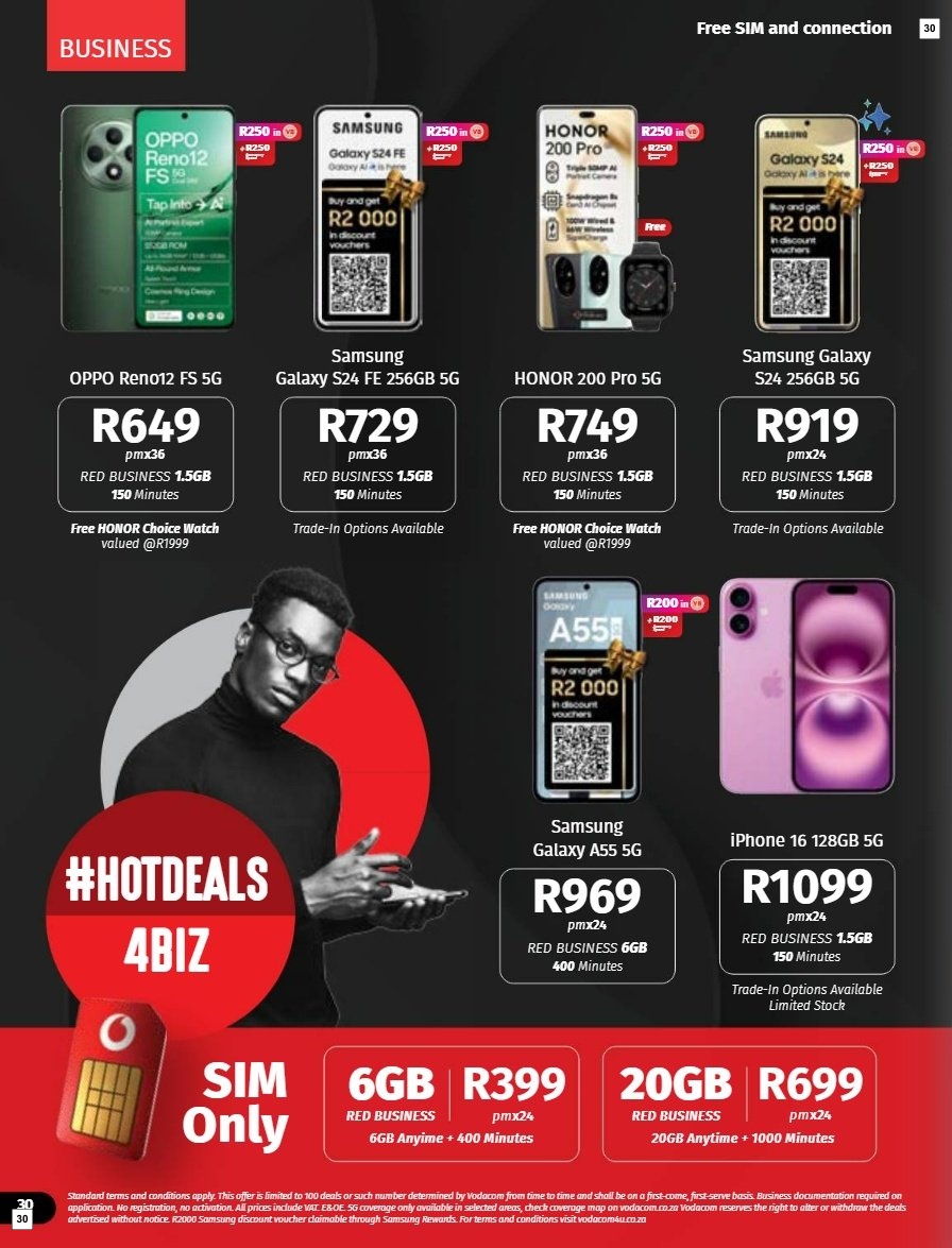 Vodacom Specials 06 Dec - 06 Jan - Page 30