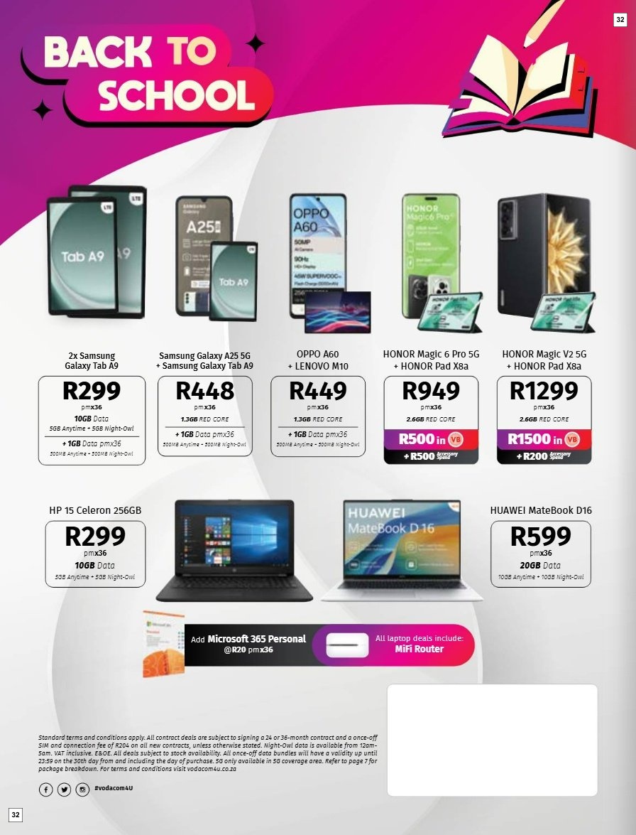 Vodacom Specials 06 Dec - 06 Jan - Page 32