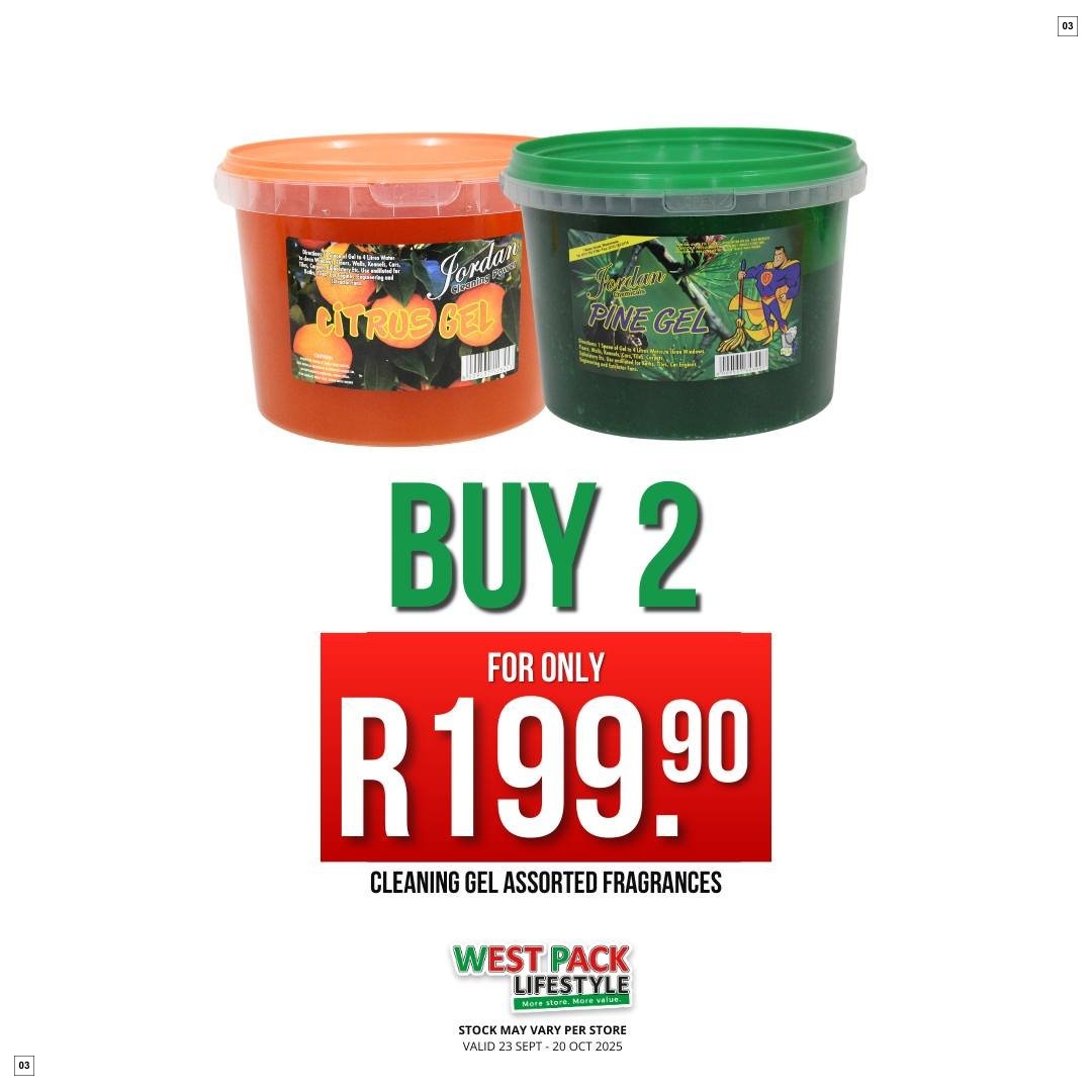 West Pack Lifestyle Specials 23 Sept - 20 Oct - Page 3