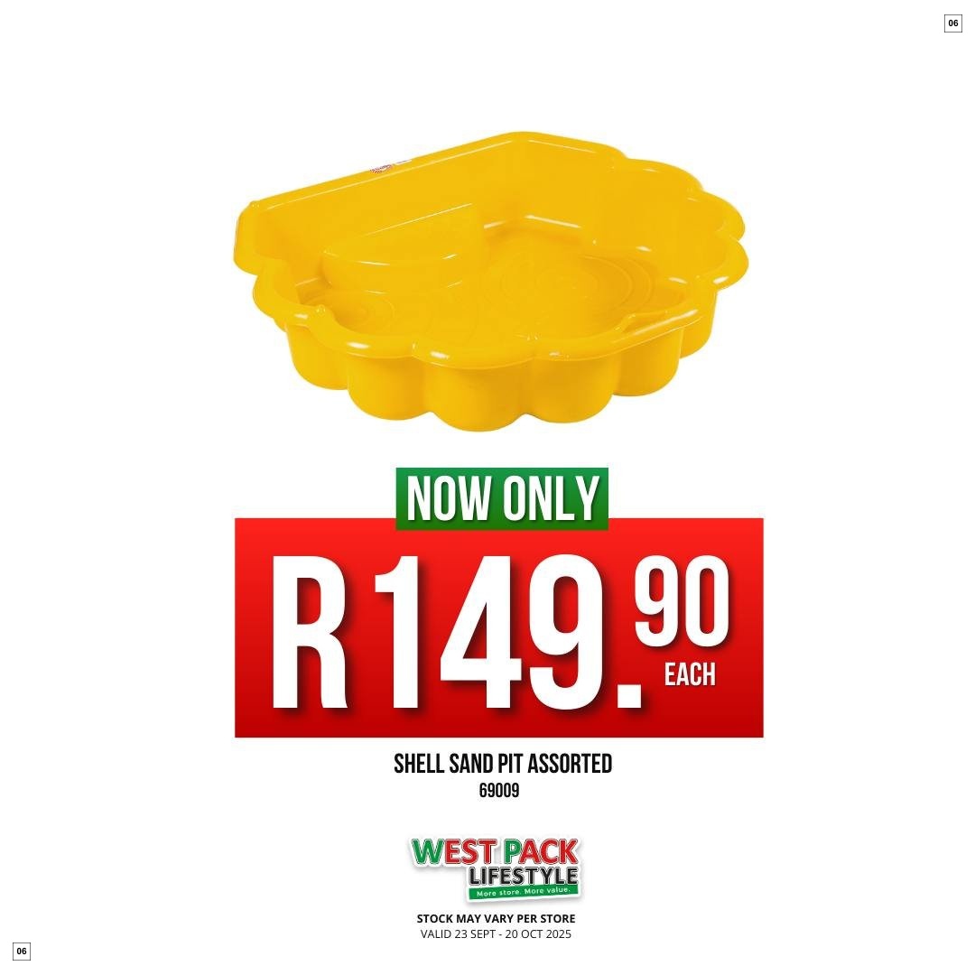 West Pack Lifestyle Specials 23 Sept - 20 Oct - Page 6
