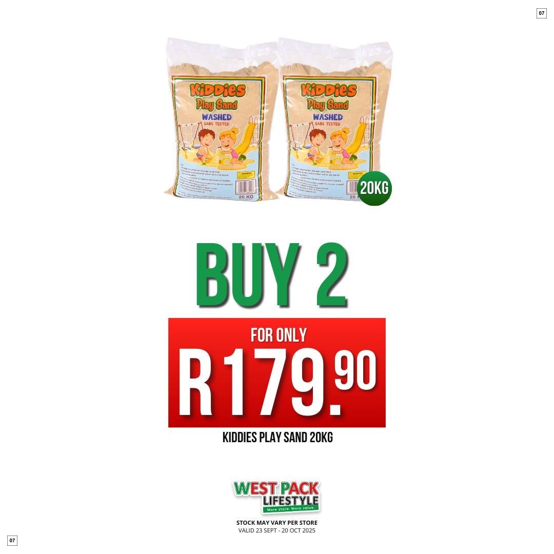 West Pack Lifestyle Specials 23 Sept - 20 Oct - Page 7
