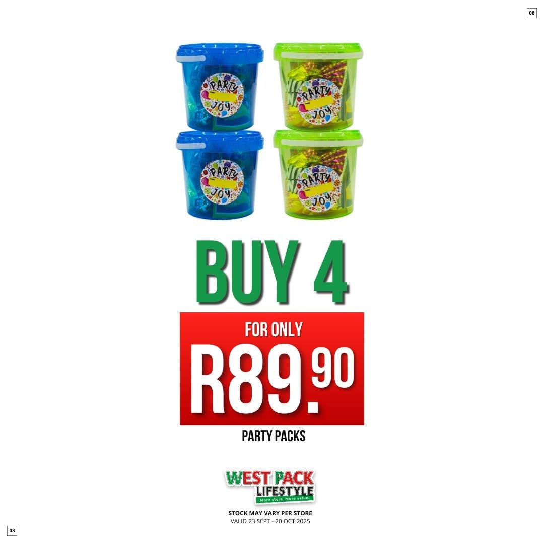 West Pack Lifestyle Specials 23 Sept - 20 Oct - Page 8