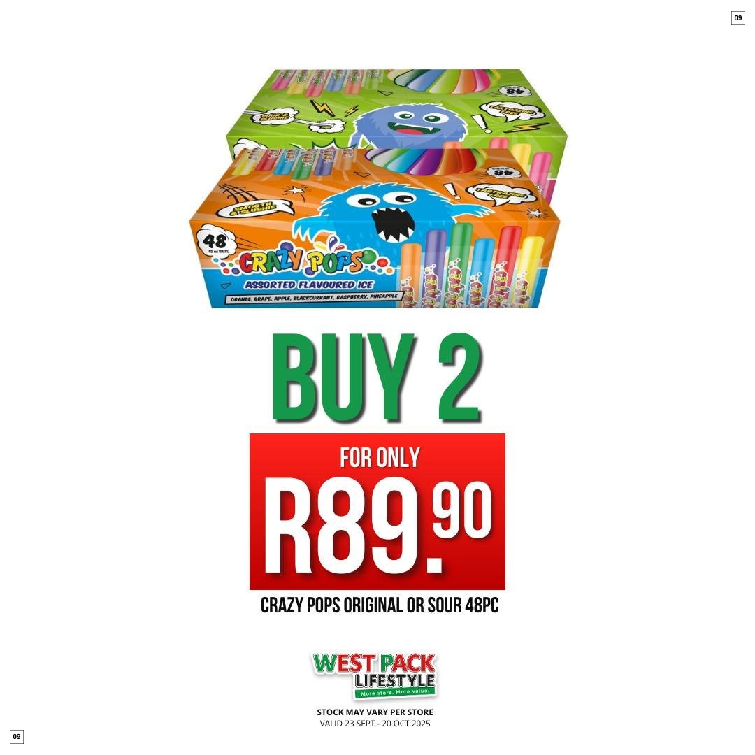 West Pack Lifestyle Specials 23 Sept - 20 Oct - Page 9