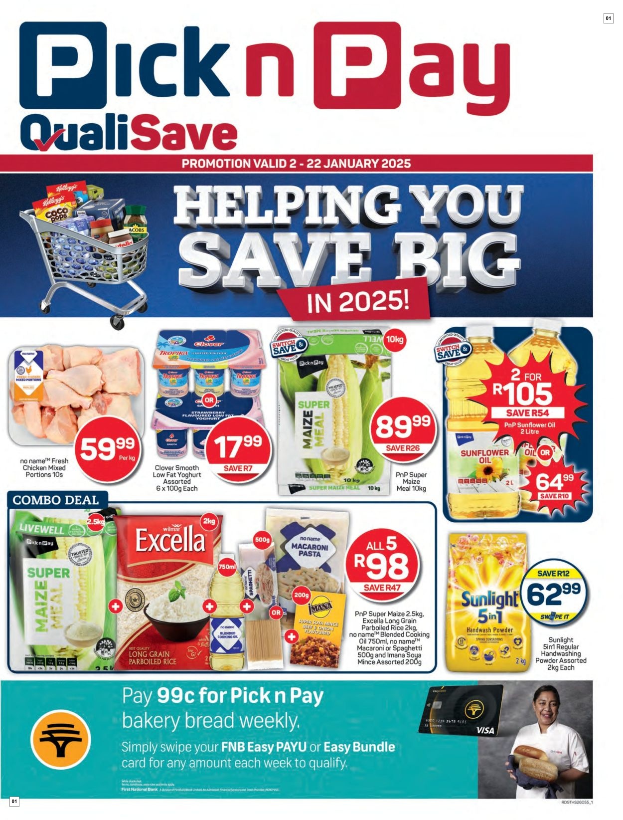 Pick N Pay Qualisave Specials 02 Jan - 22 Jan