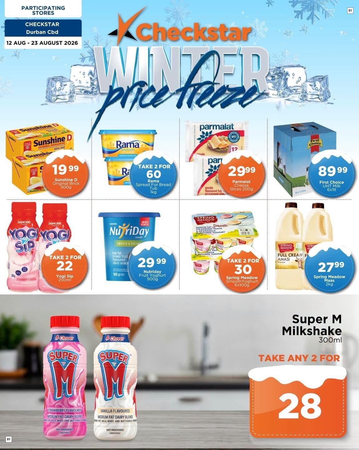 Checkstar Specials 12 Aug - 23 Aug