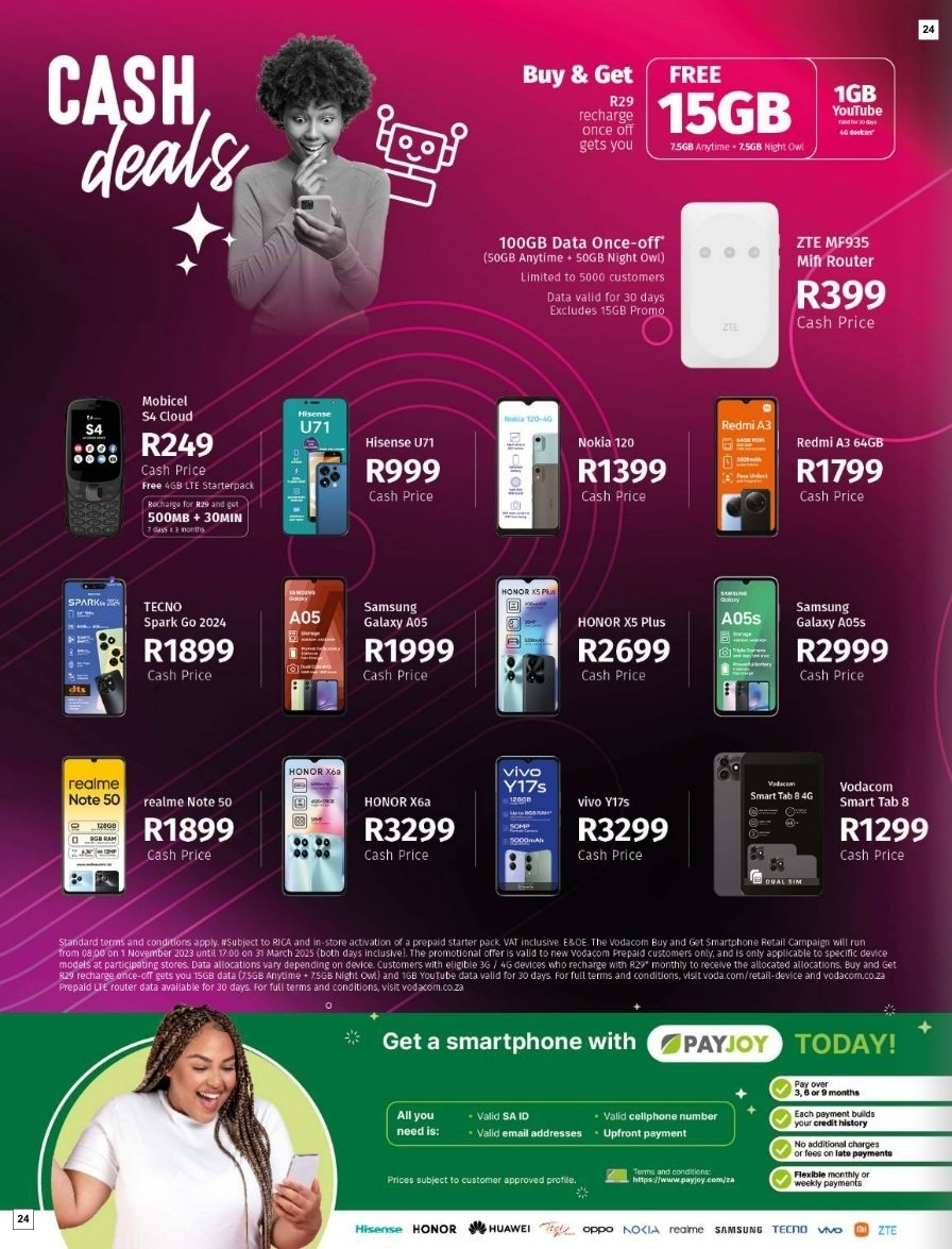 Vodacom Specials 08 Oct - 06 Nov - Page 24