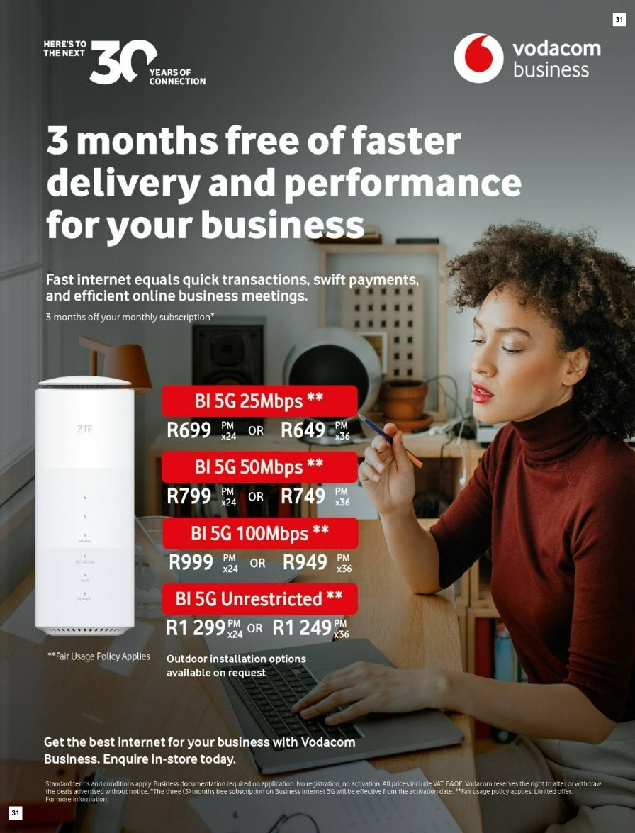 Vodacom Specials 08 Oct - 06 Nov - Page 31