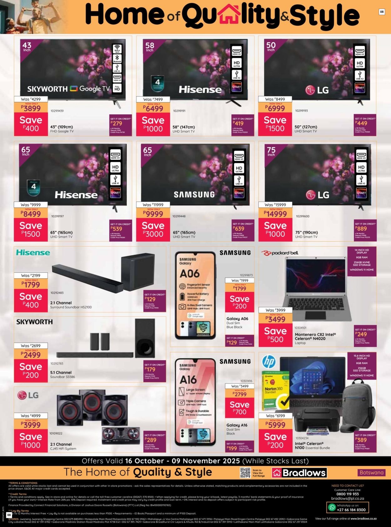 Bradlows Specials 16 Oct - 09 Nov - Page 8
